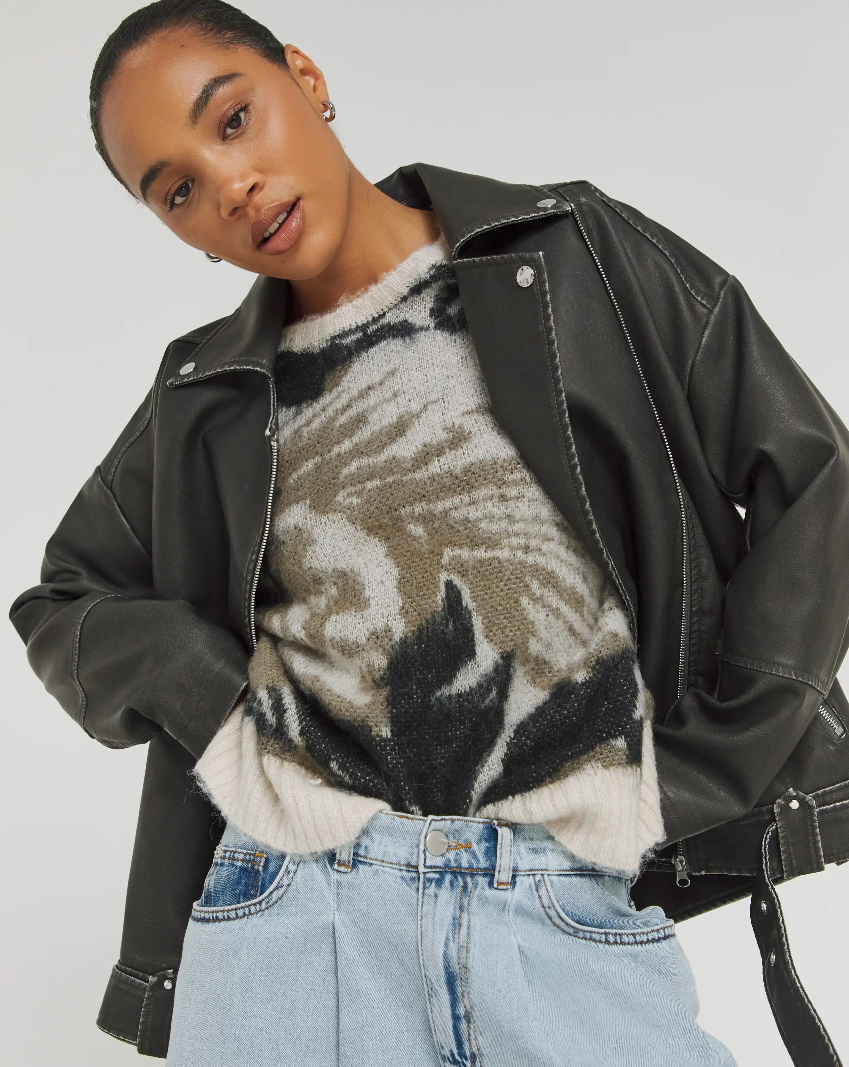 Religion Eccentric Jumper Brushed Yarn