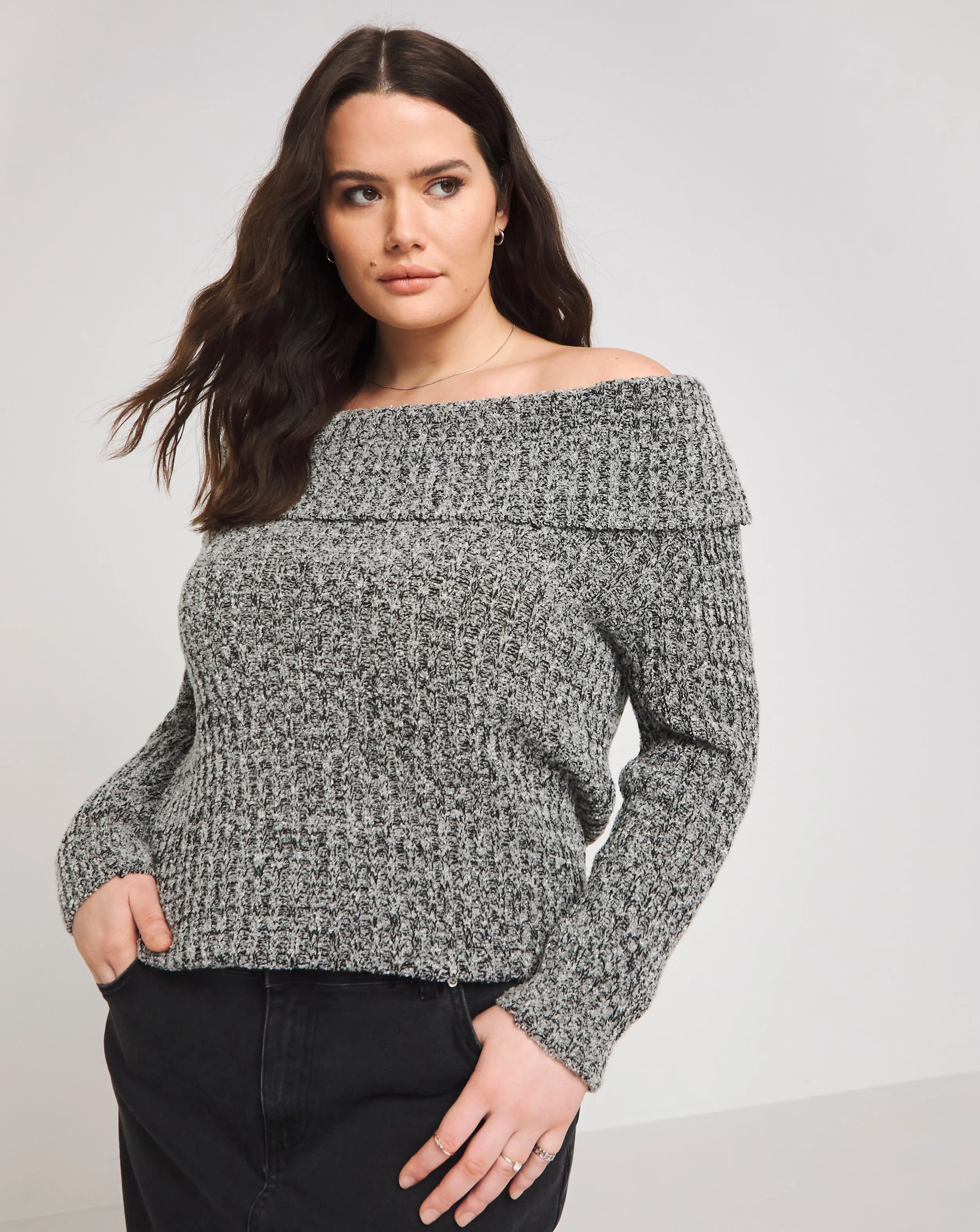 101217-grey-marl-rib-textured-knitted-bardot-jumper-1.webp