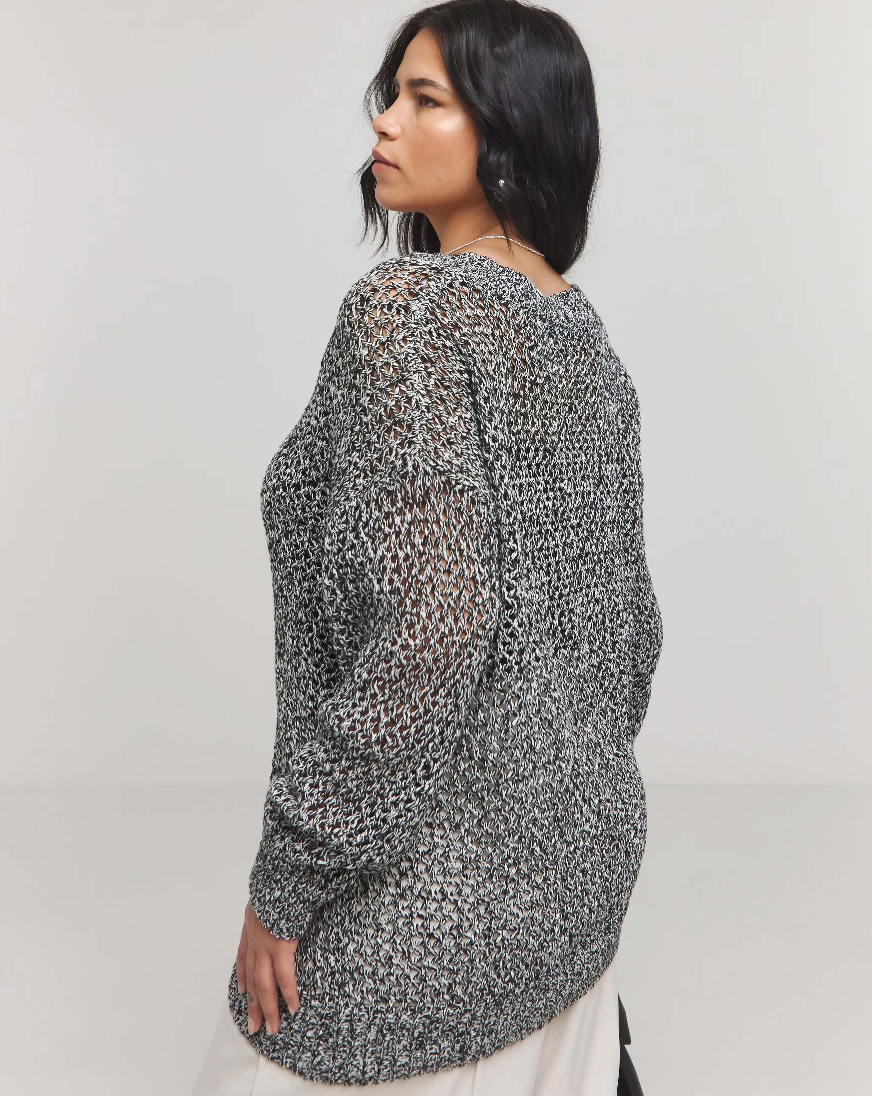 101497-grey-twist-open-knit-v-neck-slouchy-longline-jumper-1.webp