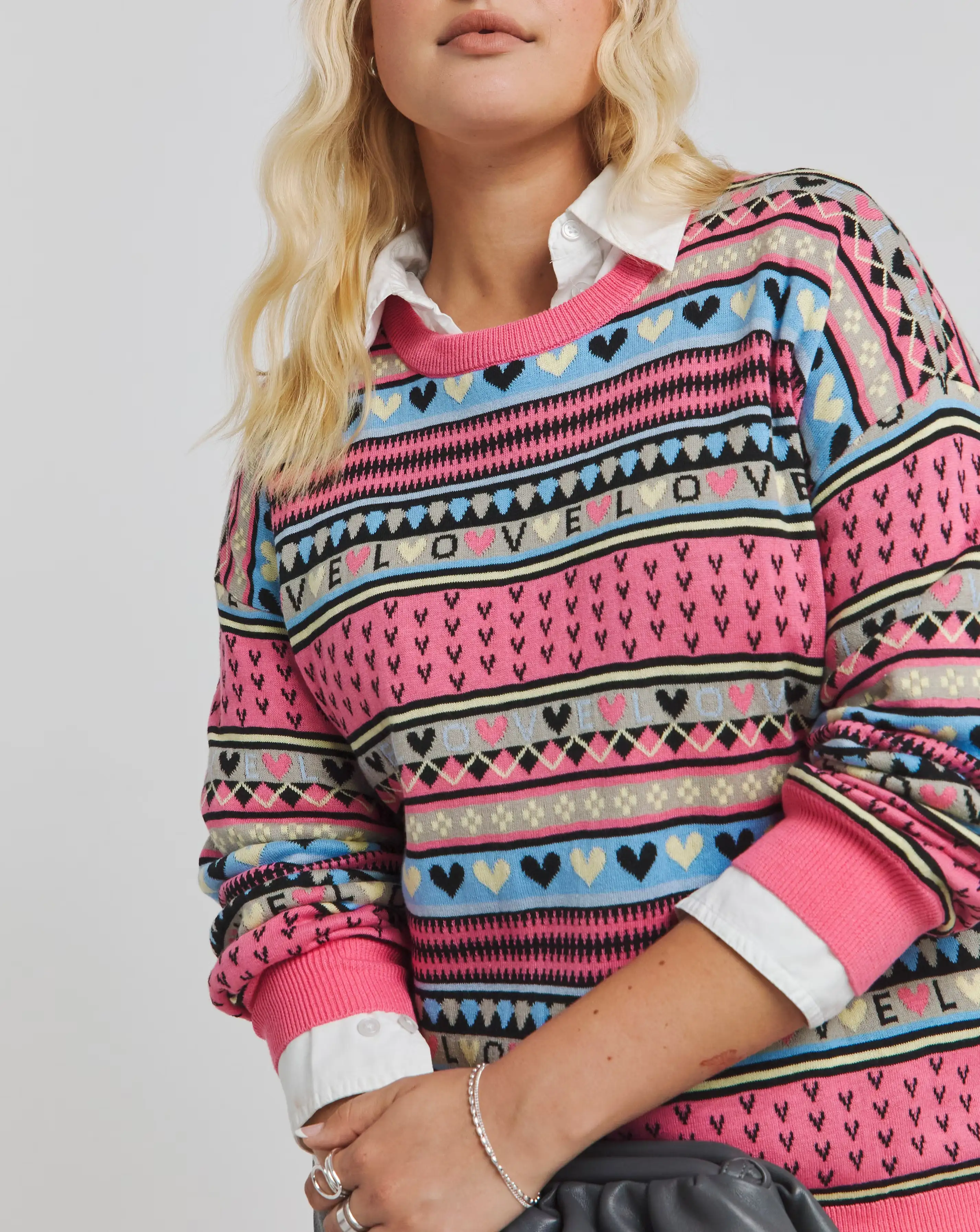 Fair Isle Crew Neck Jumper