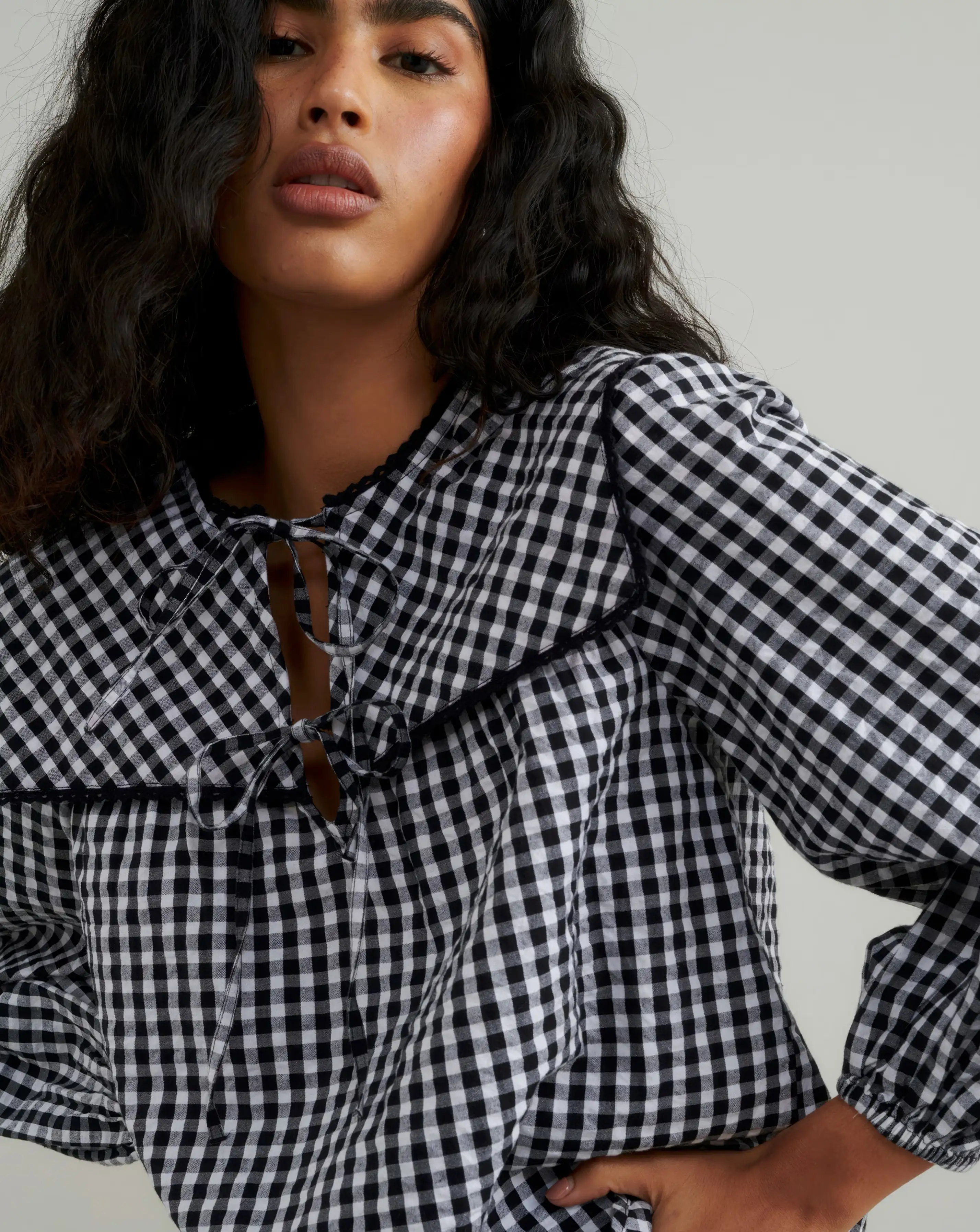 102483-nobody-x27-s-child-gingham-check-birdie-blouse-1.webp