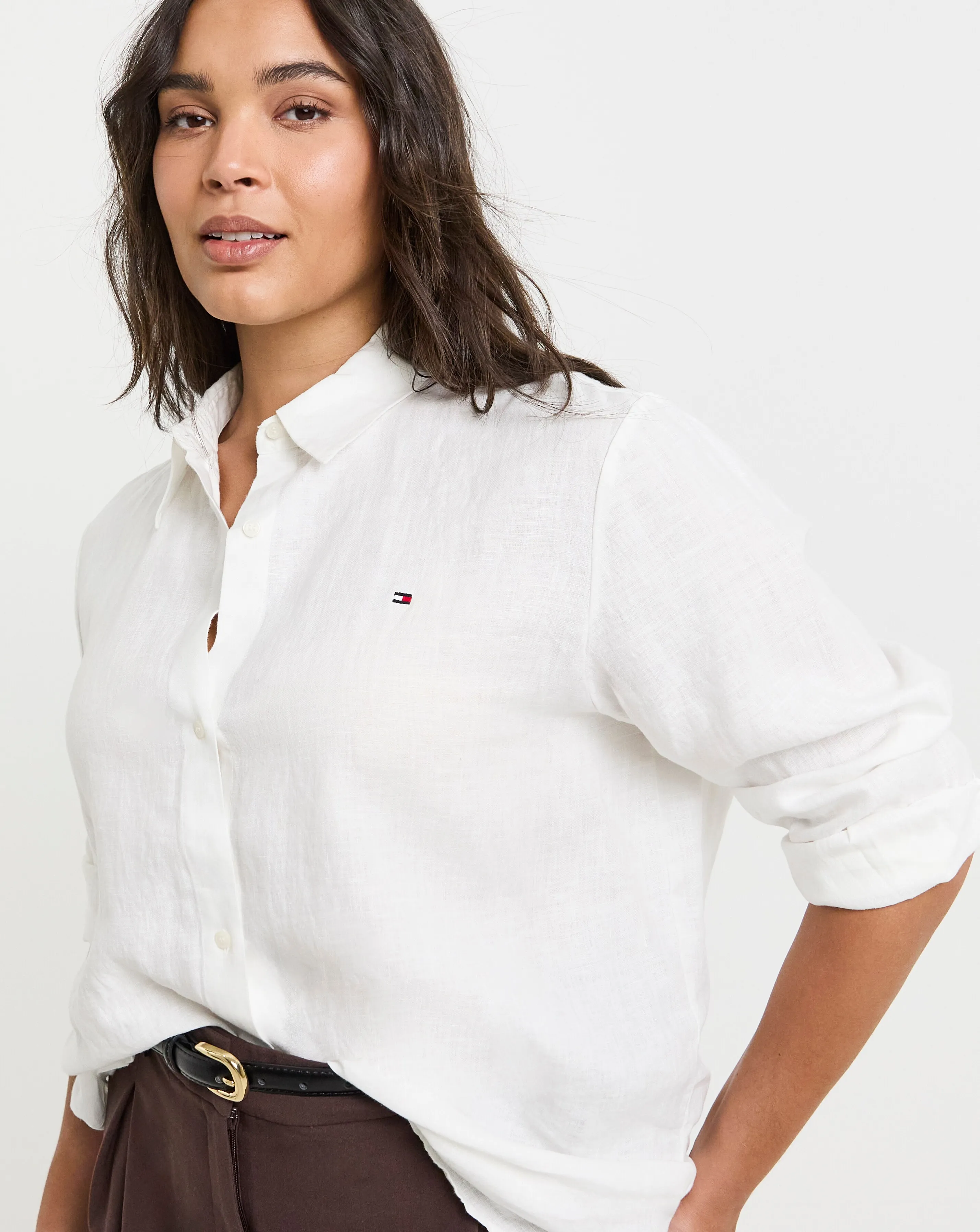 Tommy Hilfiger Linen Relaxed Shirt