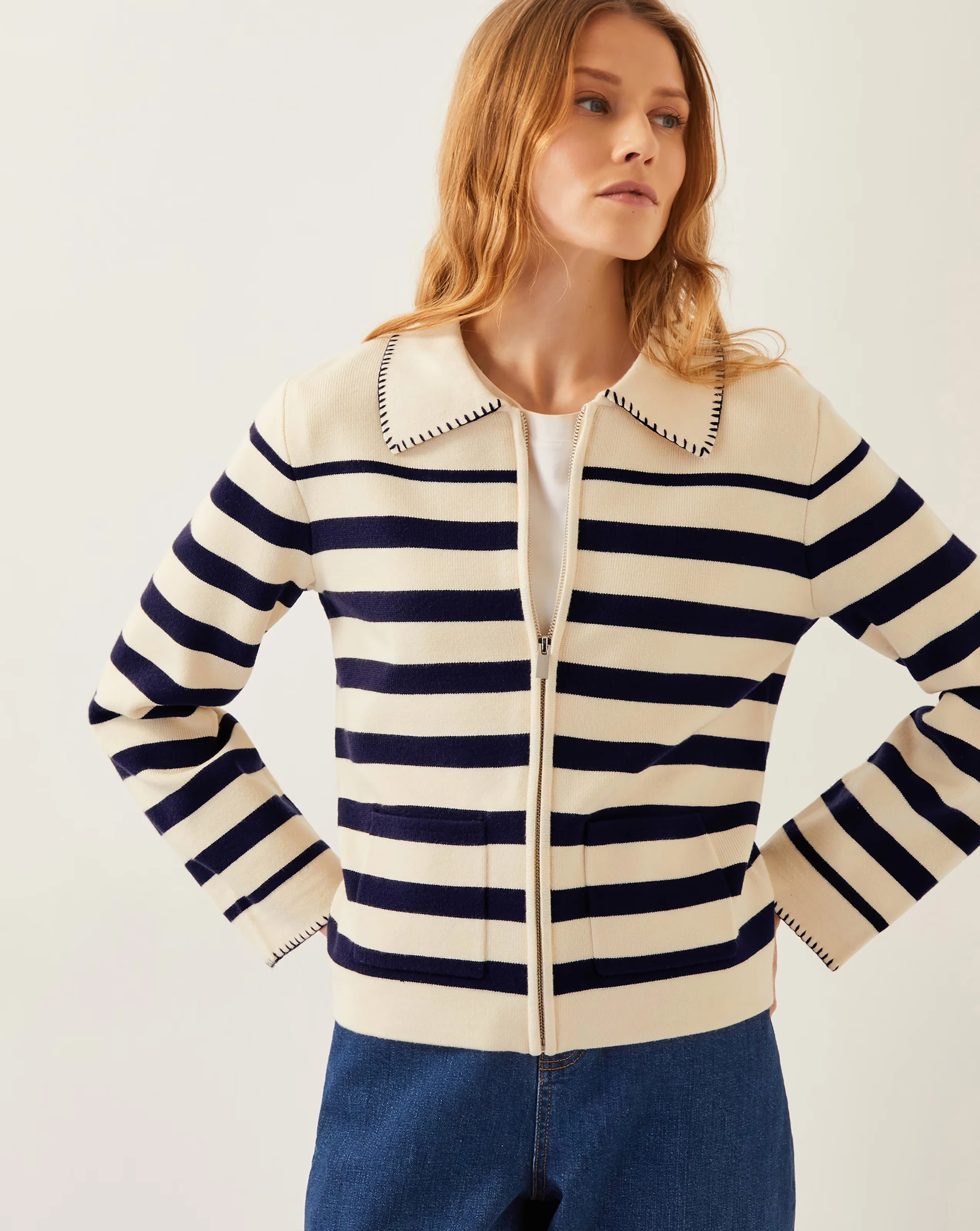 Monsoon Sabine Stripe Collar Jacket 1 109788-monsoon-sabine-stripe-collar-jacket-1.webp