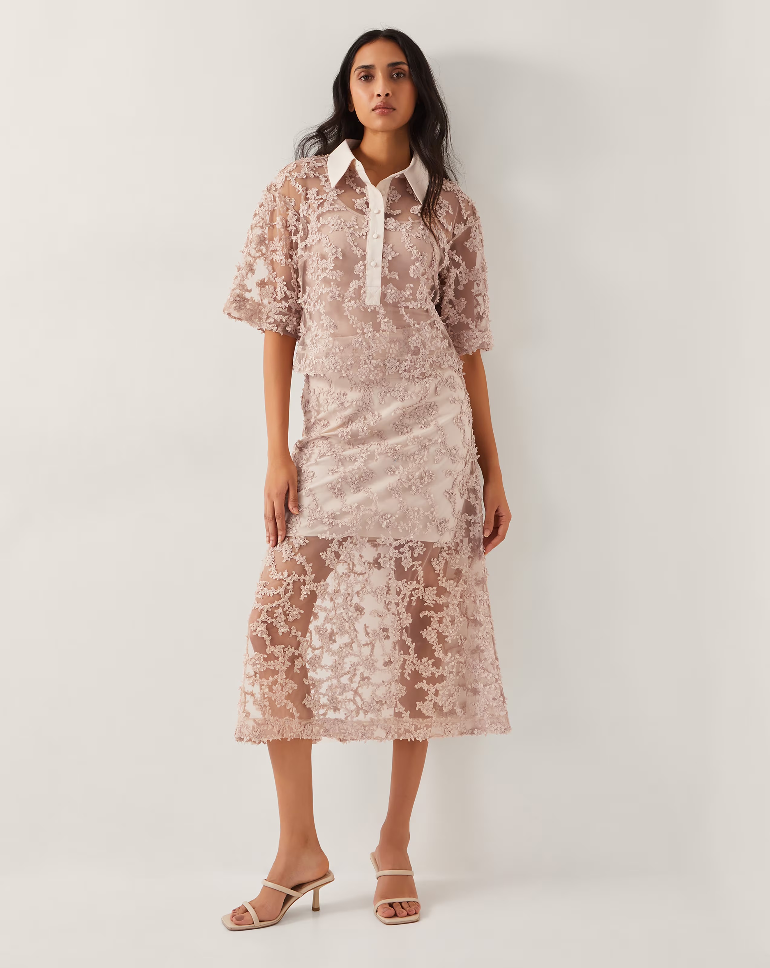 Monsoon Alanna Sheer Shirt