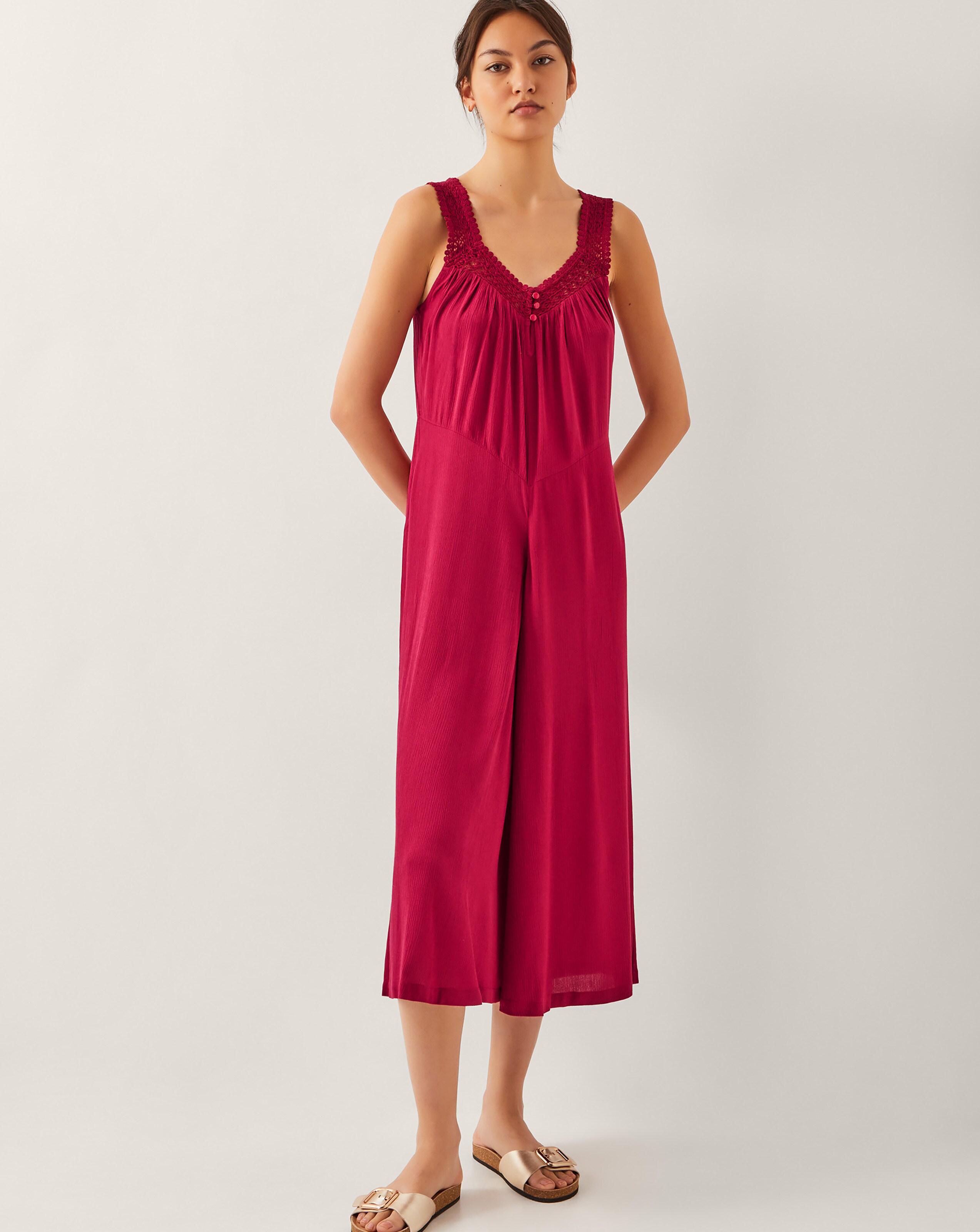 Monsoon Rachel Culotte Jumpsuit