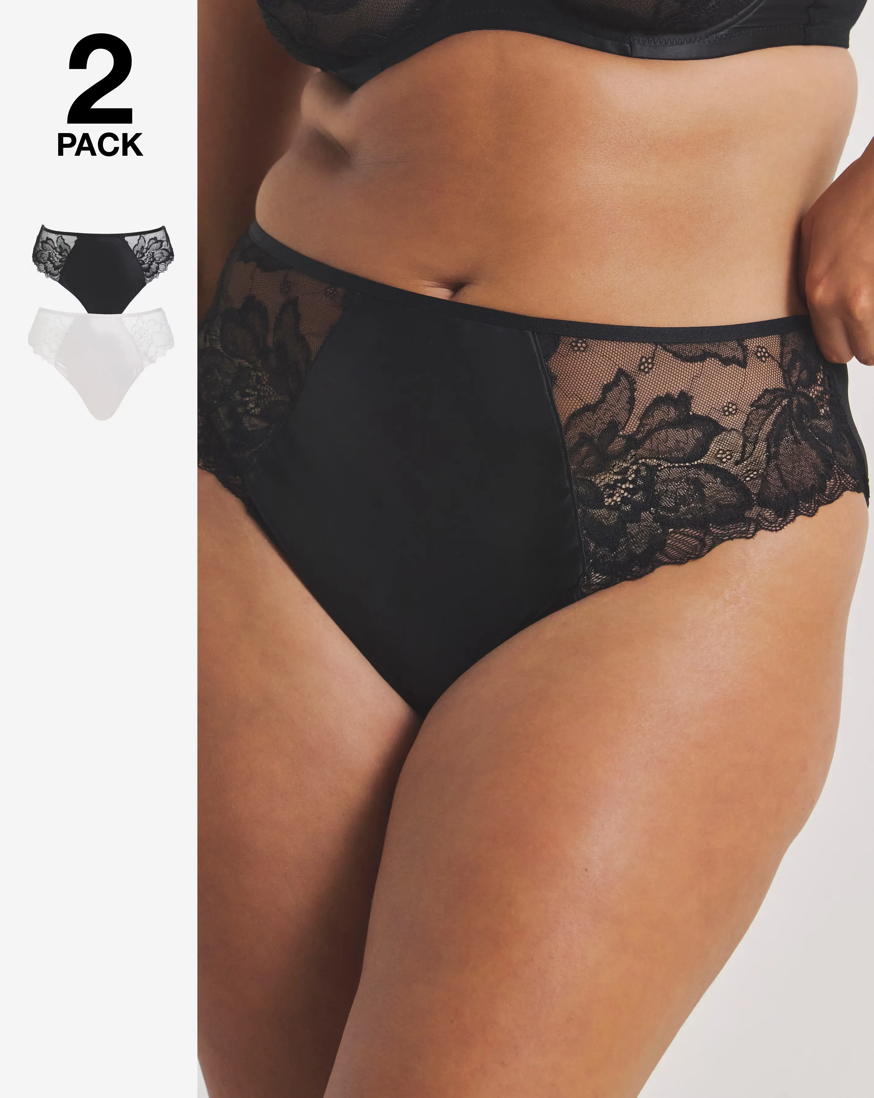 113789-pretty-secrets-2-pack-willow-stretch-lace-high-leg-knickers-black-cream-1.webp