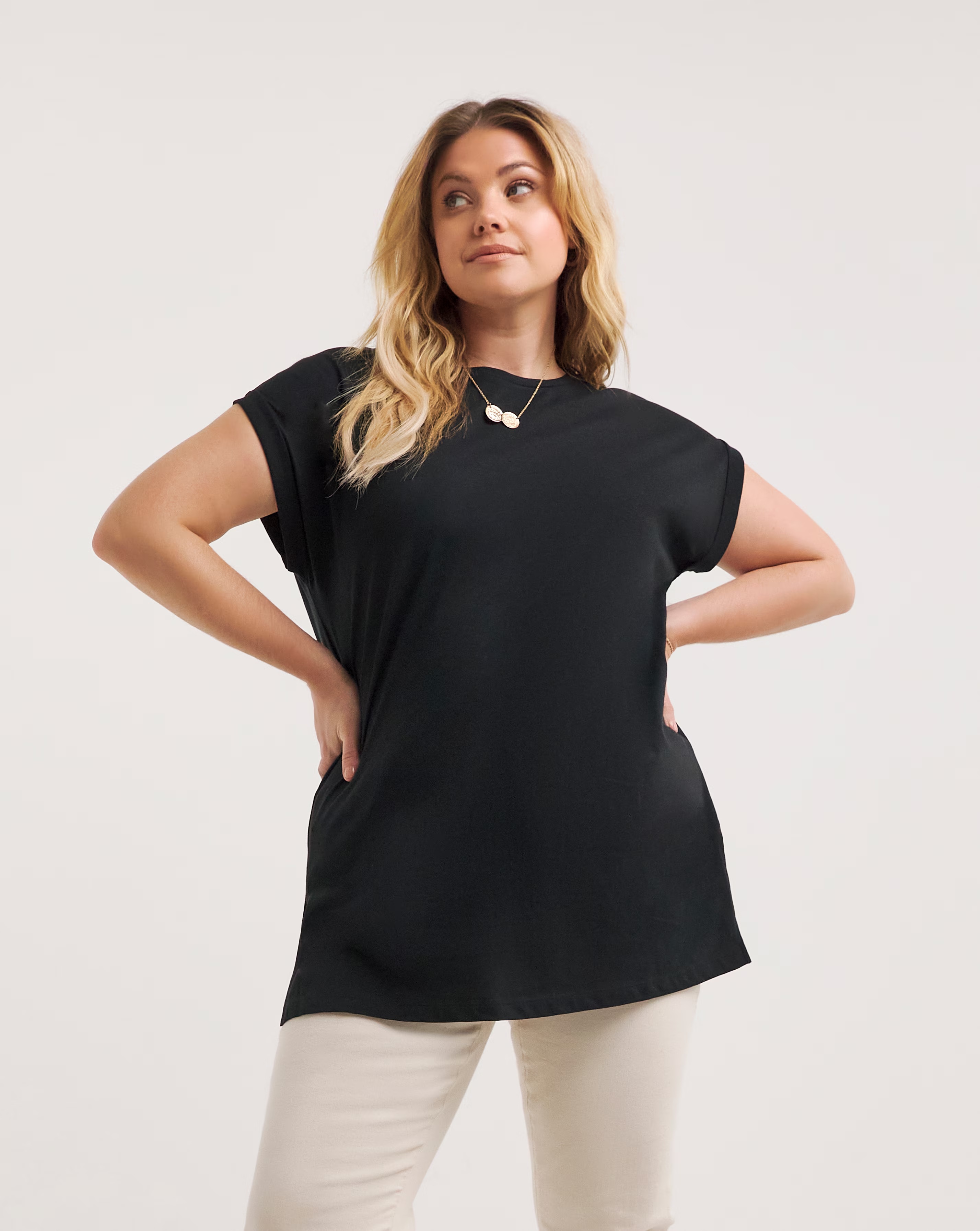 Black Boyfriend Oversized T-Shirt