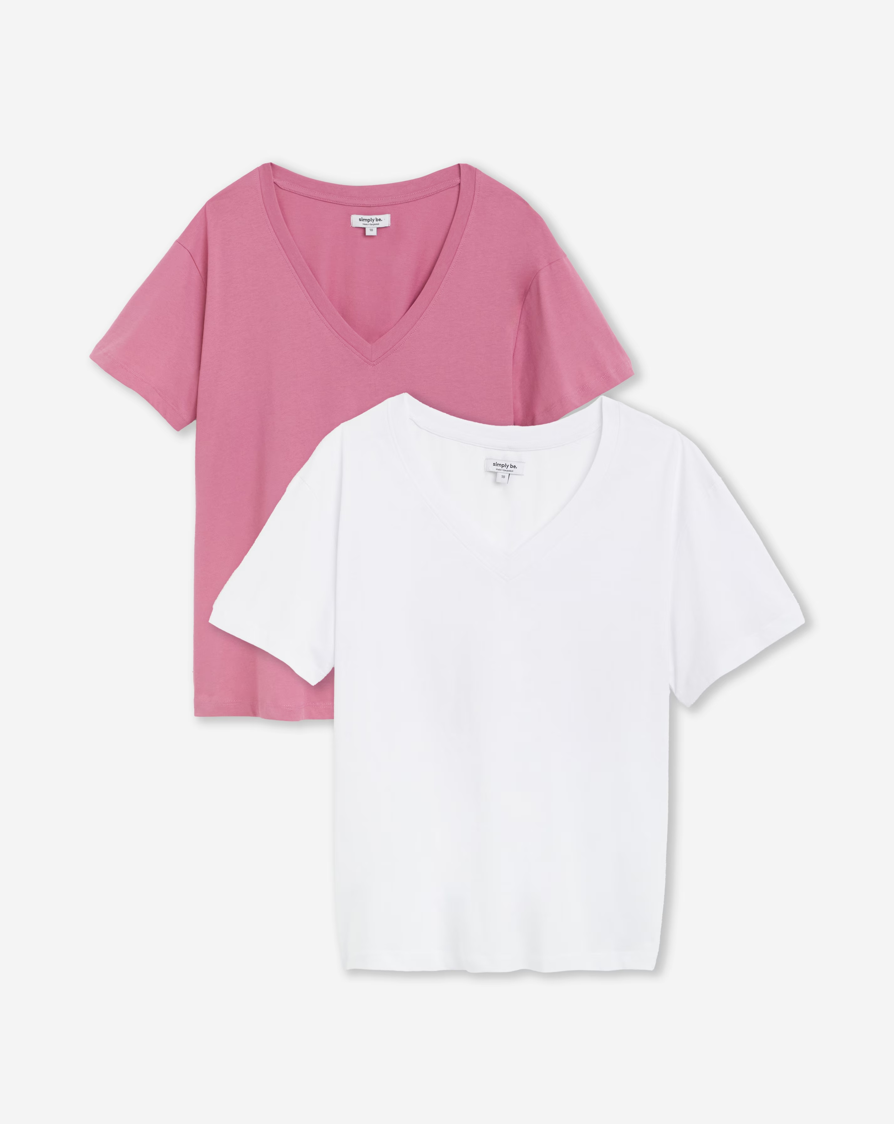 118128-white-amp-pink-2-pack-pure-cotton-v-neck-t-shirts-1.webp