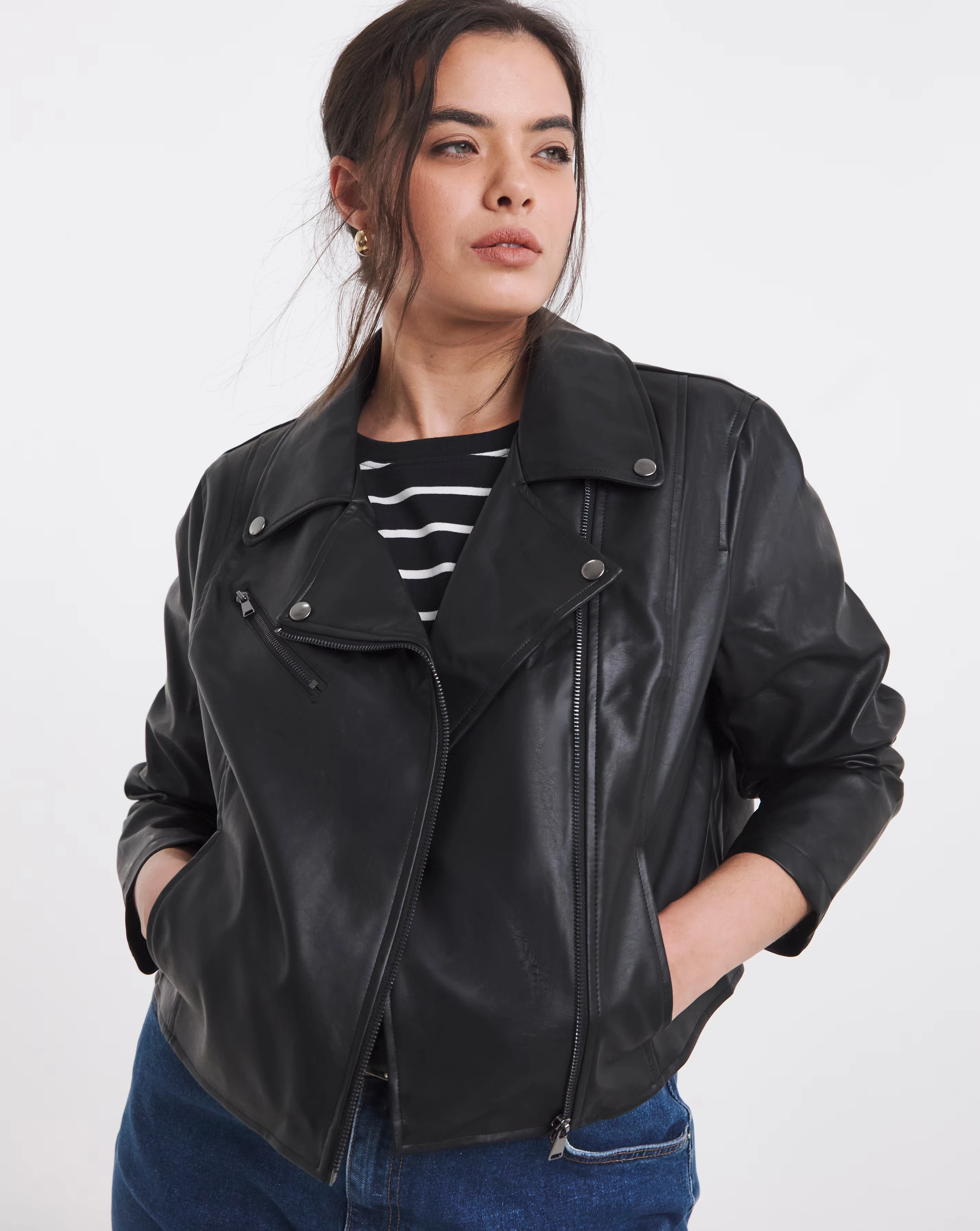 Black Faux Leather Essential Biker Jacket 1 118809-black-faux-leather-essential-biker-jacket-1.webp