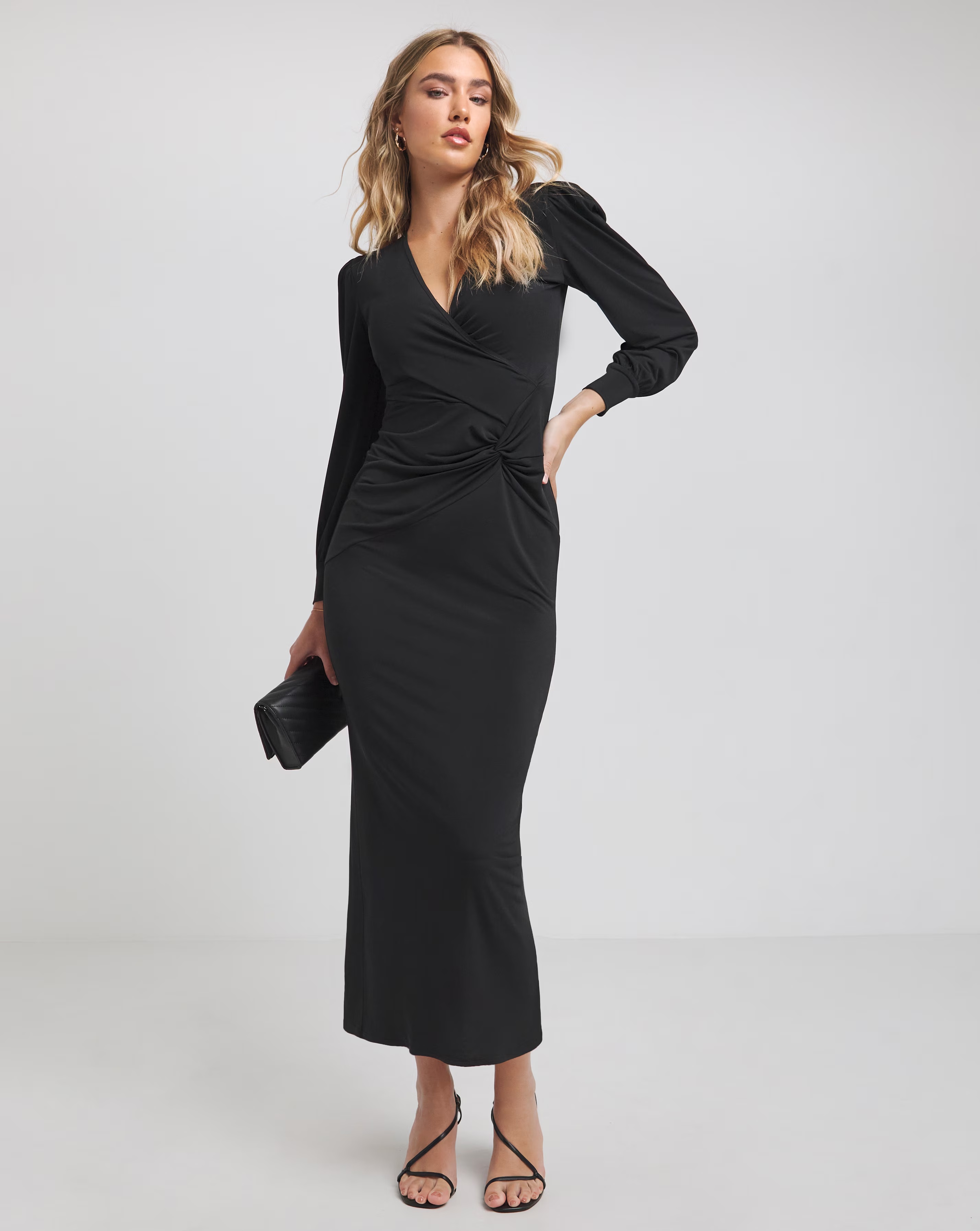119337-flounce-london-black-slinky-jersey-twist-knot-maxi-dress-1.webp