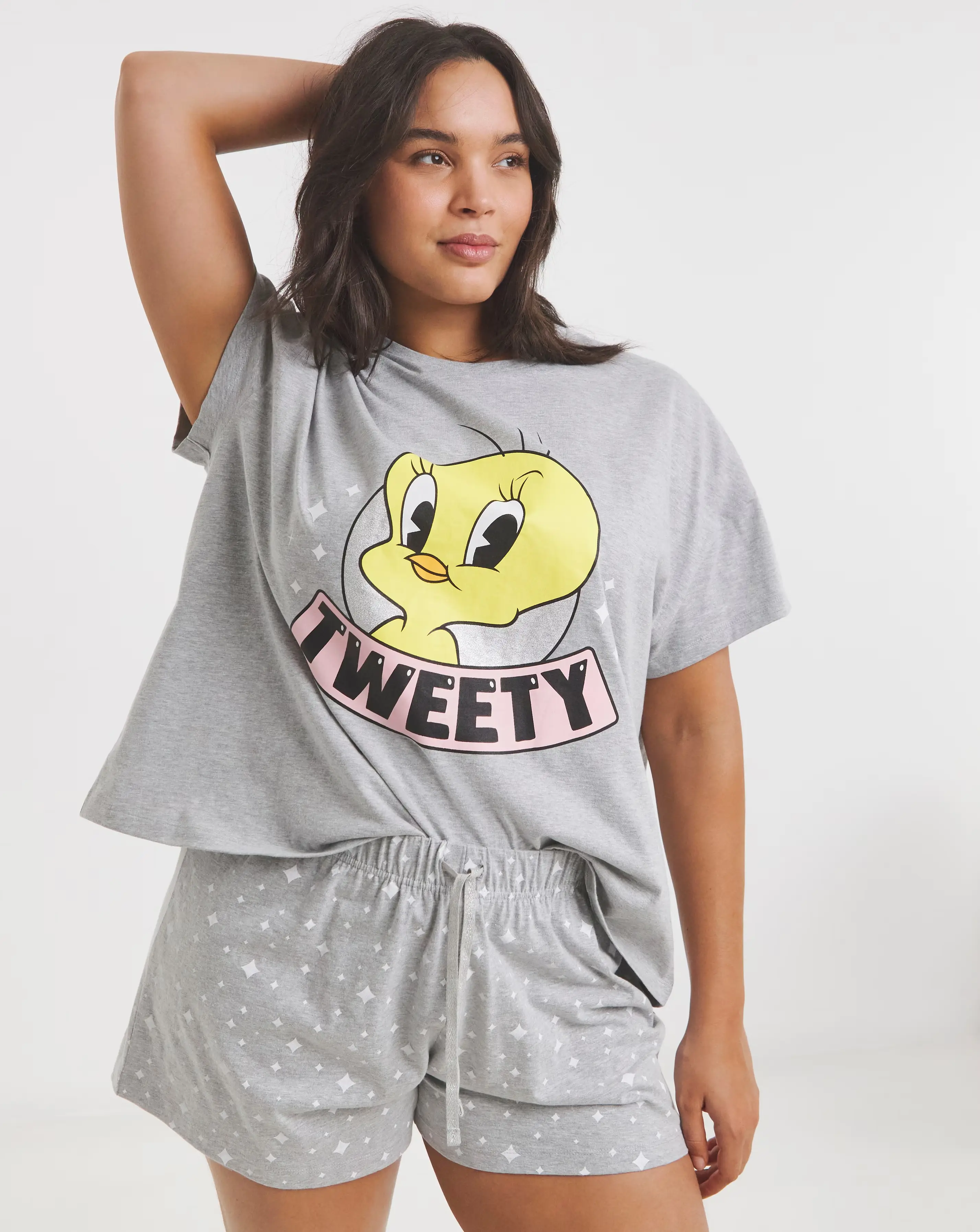 Looney Tunes Tweety Pyjama Short Set 1 120196-looney-tunes-tweety-pyjama-short-set-1.webp