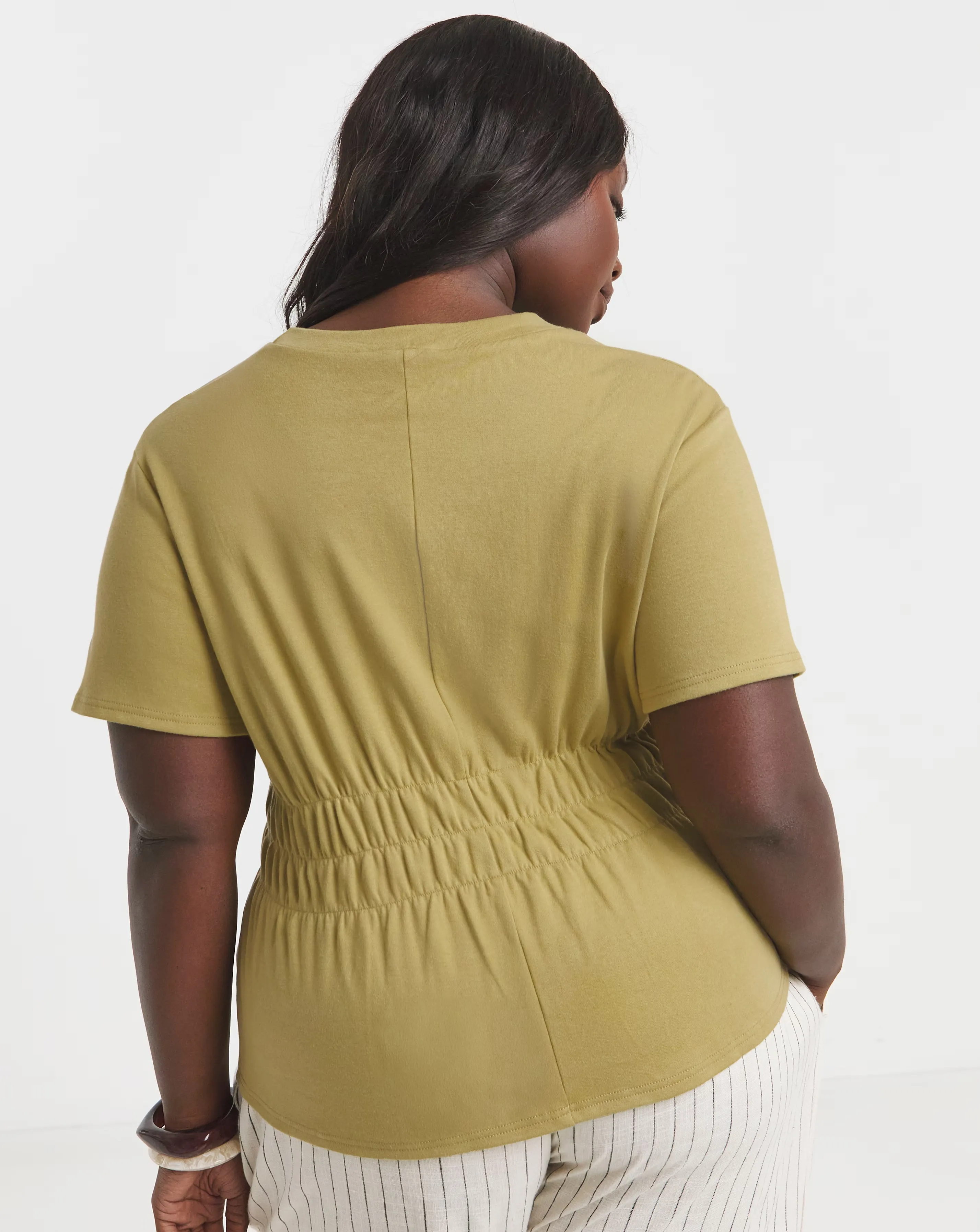 121065-khaki-shirred-waist-t-shirt-1.webp
