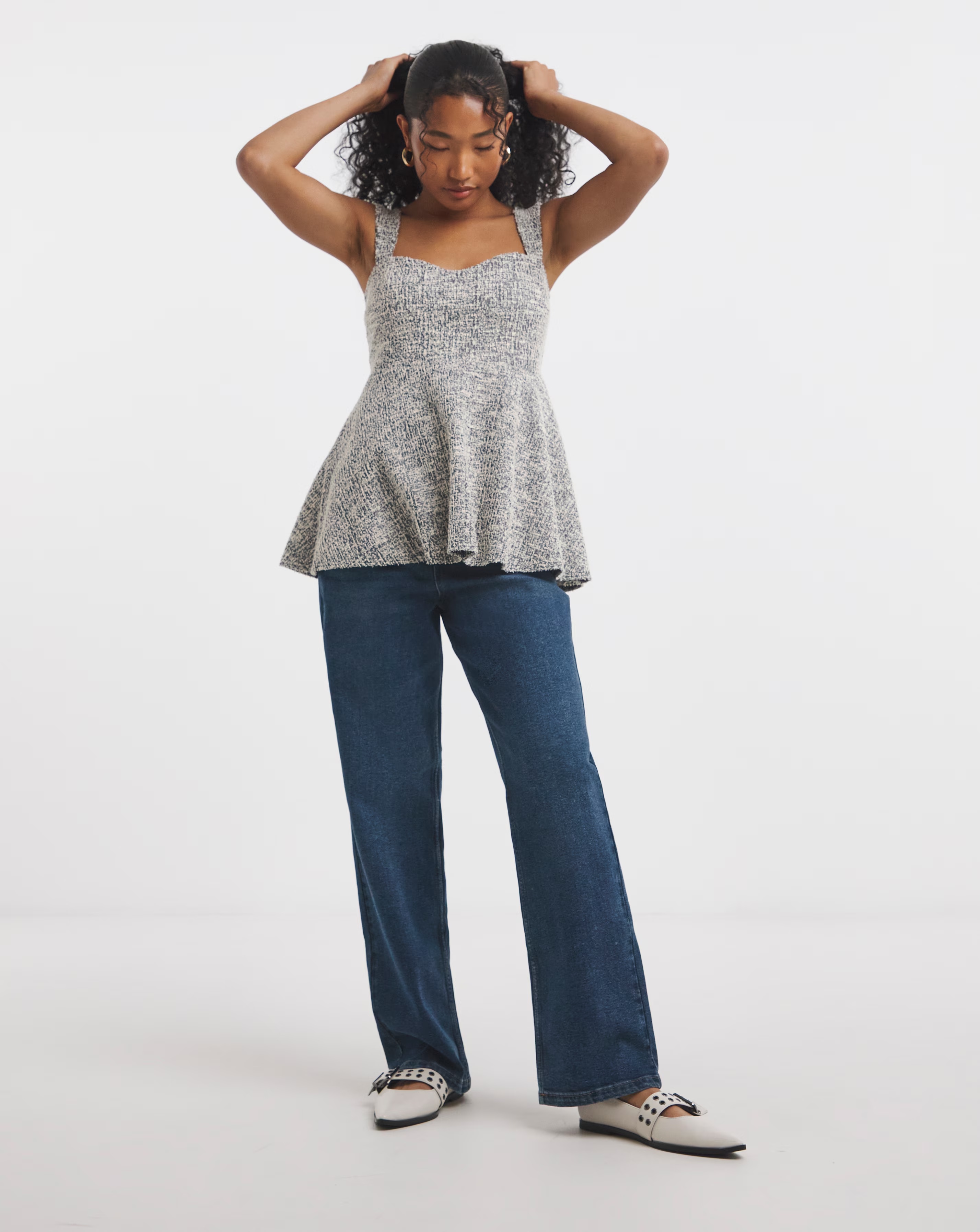 121078-simply-be-black-amp-white-boucle-sweetheart-neck-peplum-top-1.webp