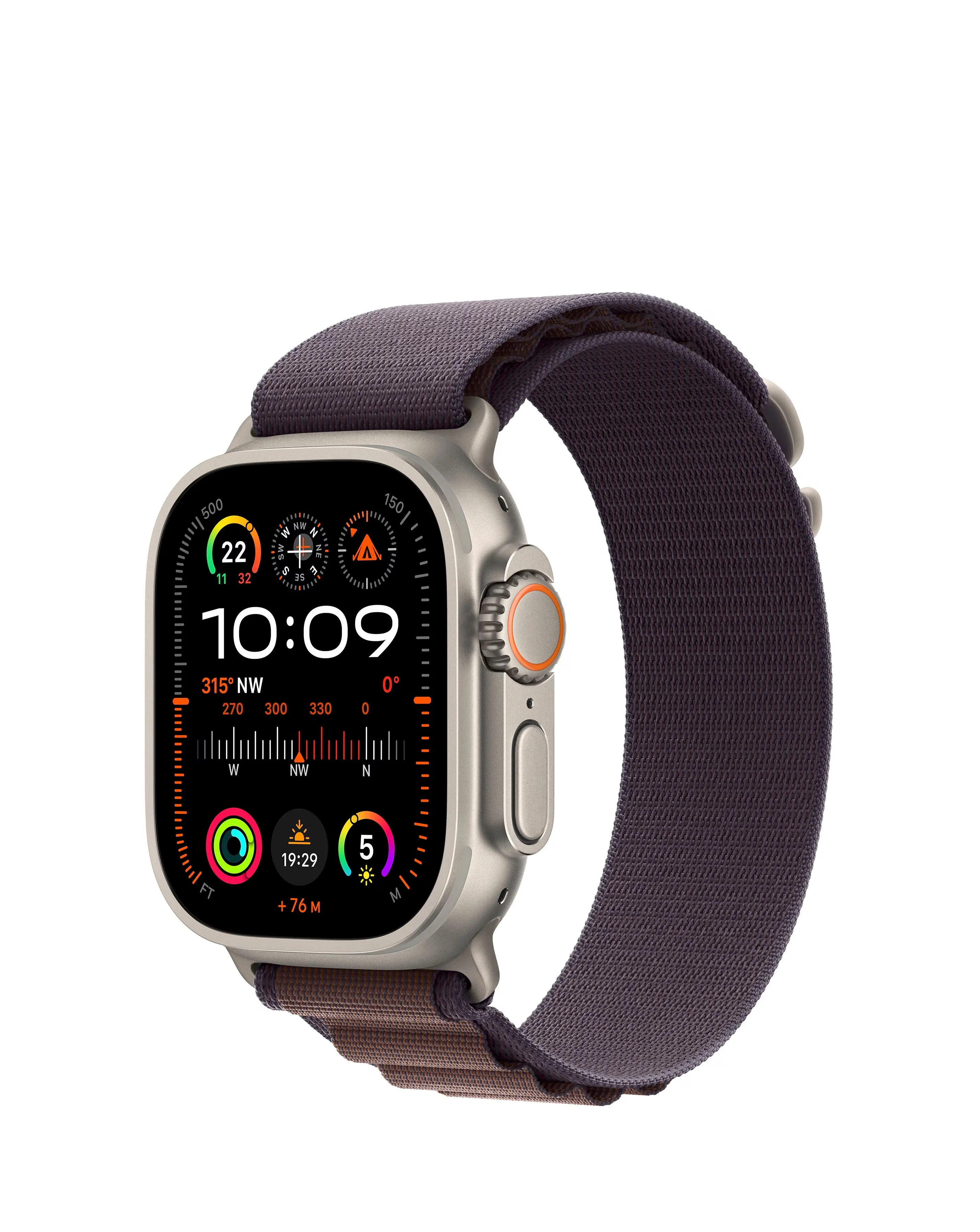 Apple Watch Ultra 2 Cellular 49mm Titanium Case with Indigo Alpine Loop - Large 1 123702-apple-watch-ultra-2-cellular-49mm-titanium-case-with-indigo-alpine-loop-large-1.webp