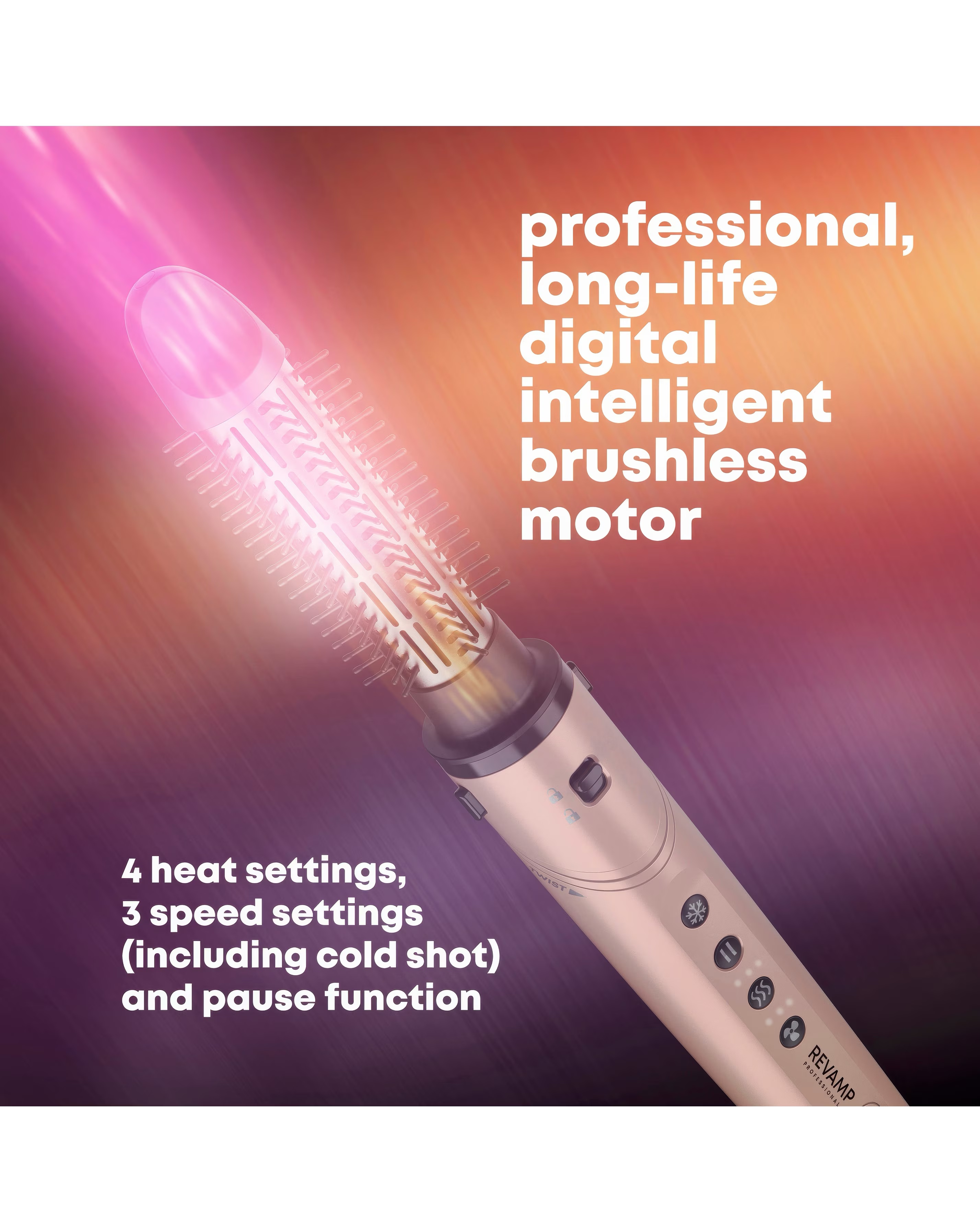 Revamp Dynamic Radiance Pro Blow Dry 7 in 1 Ionic Airstyler
