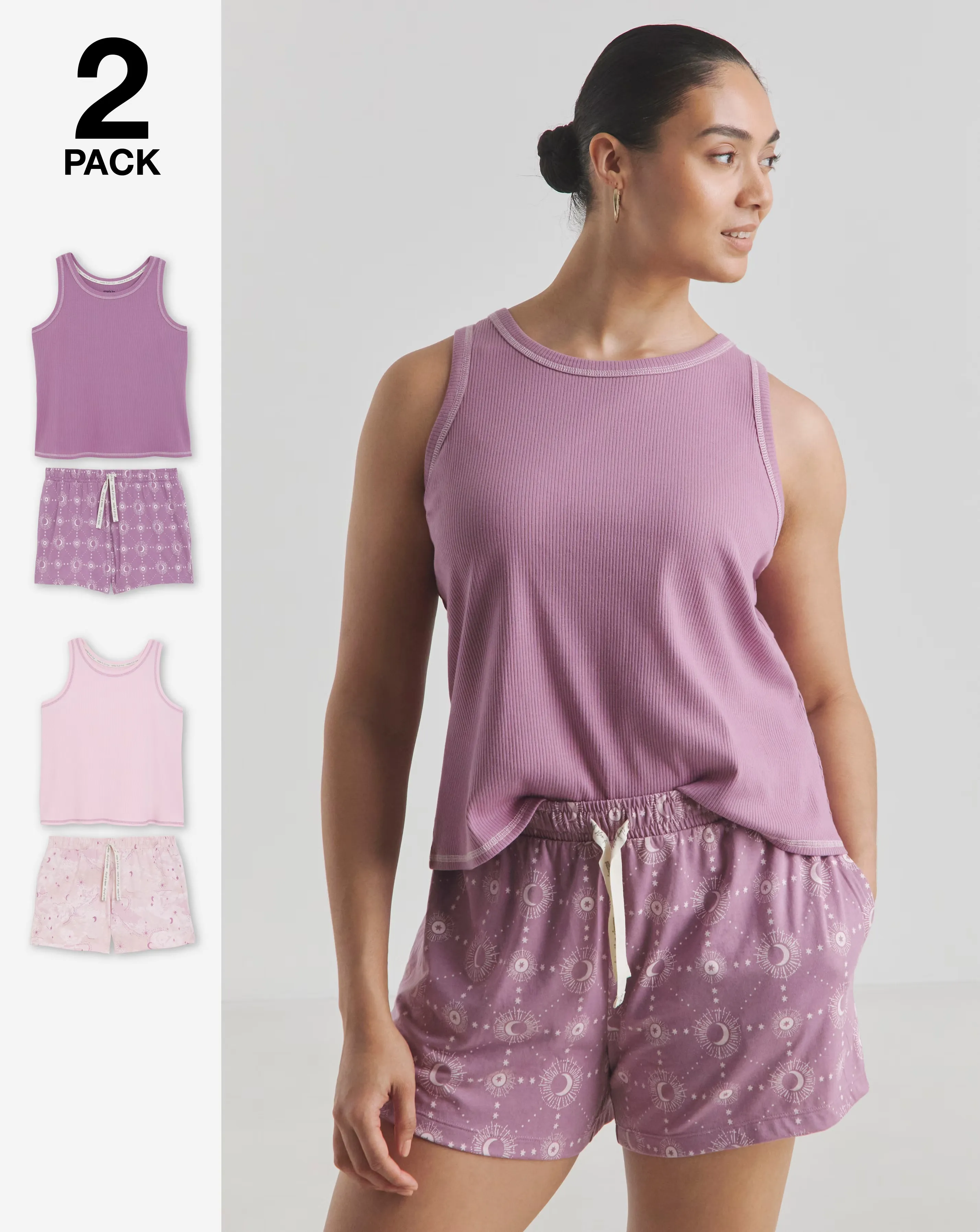 2 Pack Celestial Racer Vest Pyjama Shortie Sets 1 124438-2-pack-celestial-racer-vest-pyjama-shortie-sets-1.webp