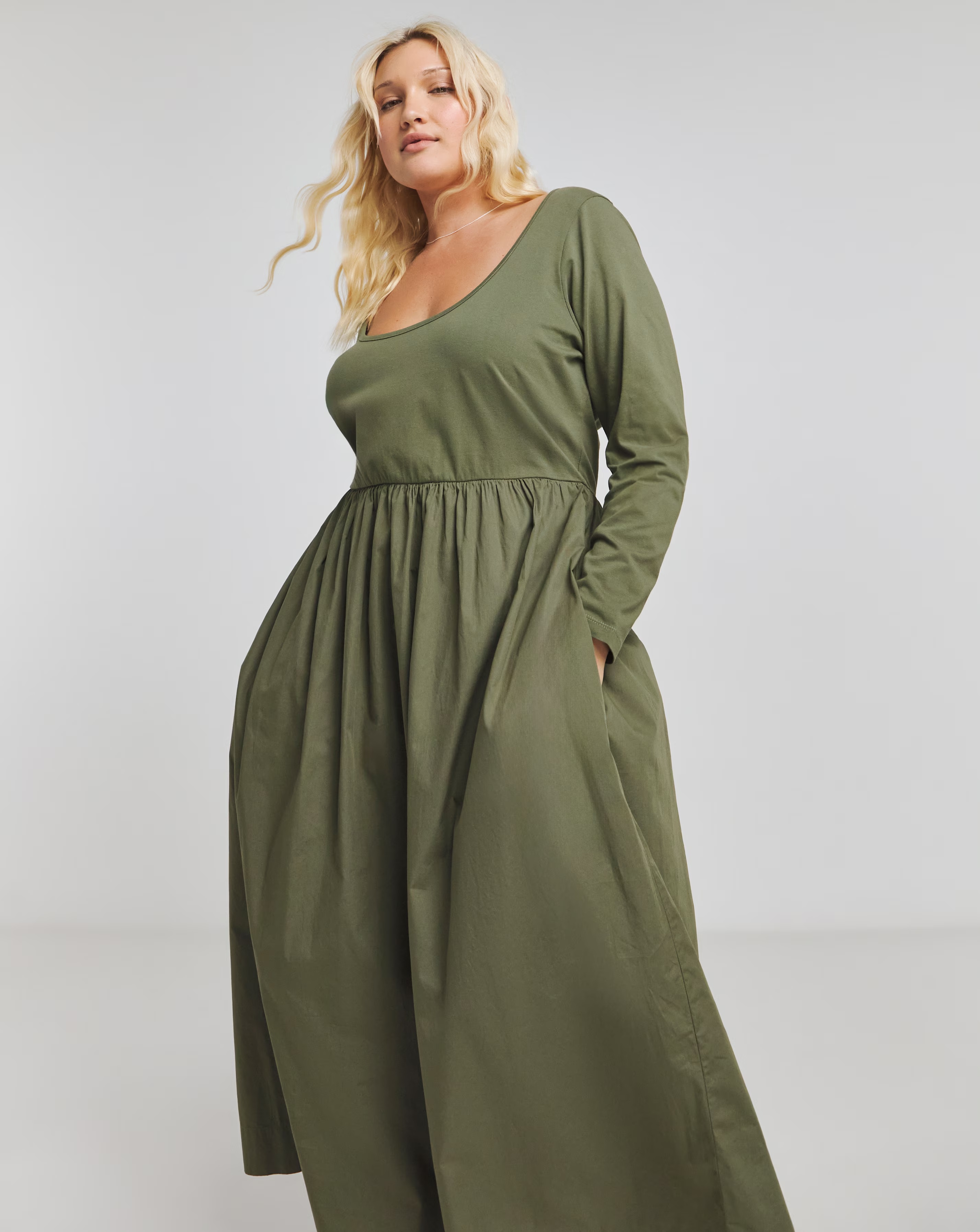 129117-khaki-jersey-poplin-mix-dance-dress-1.jpg