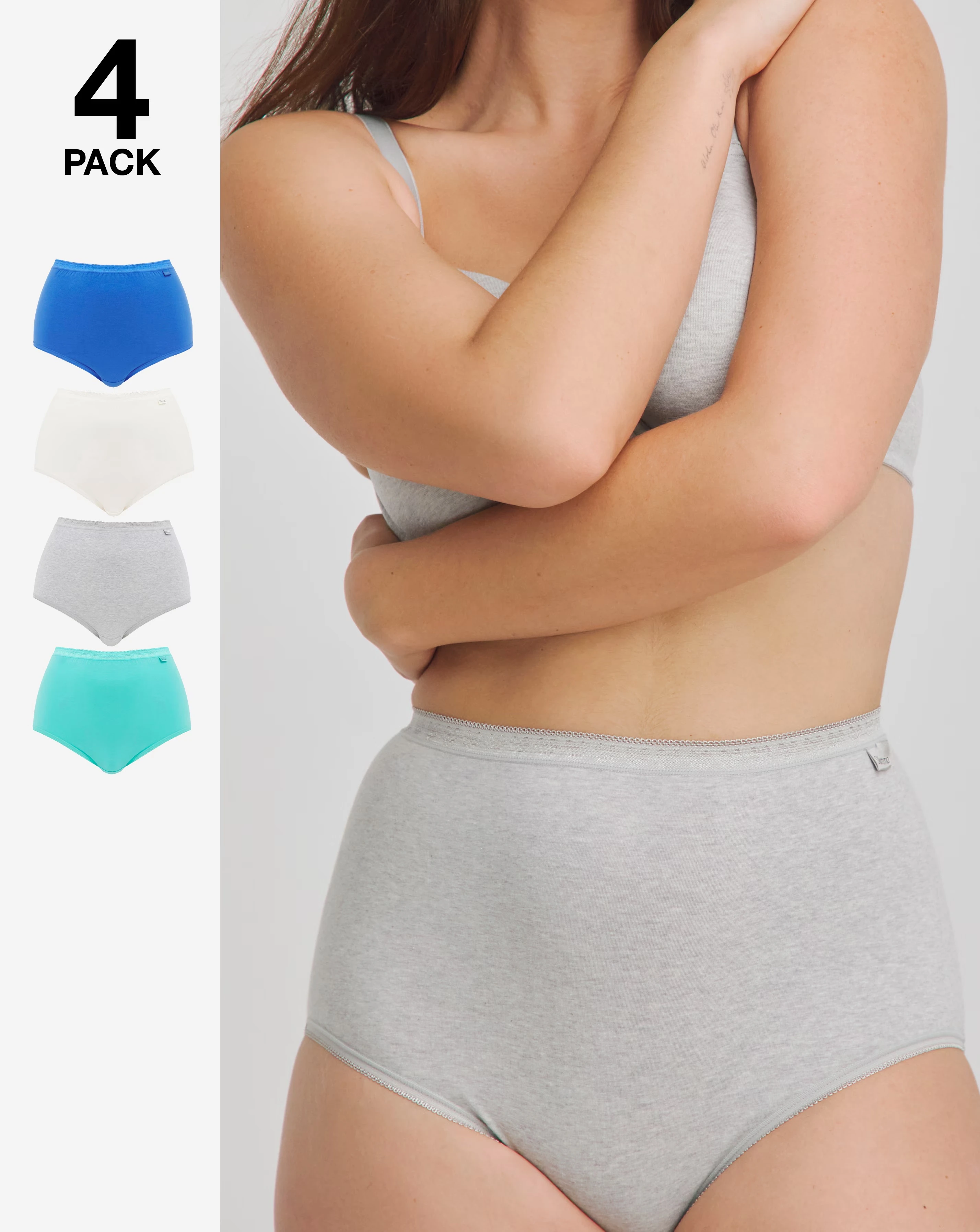 Slimma (4 Pack) Cotton Full Brief Knickers Blue Grey 1 12972-slimma-4-pack-cotton-full-brief-knickers-blue-grey-1.webp