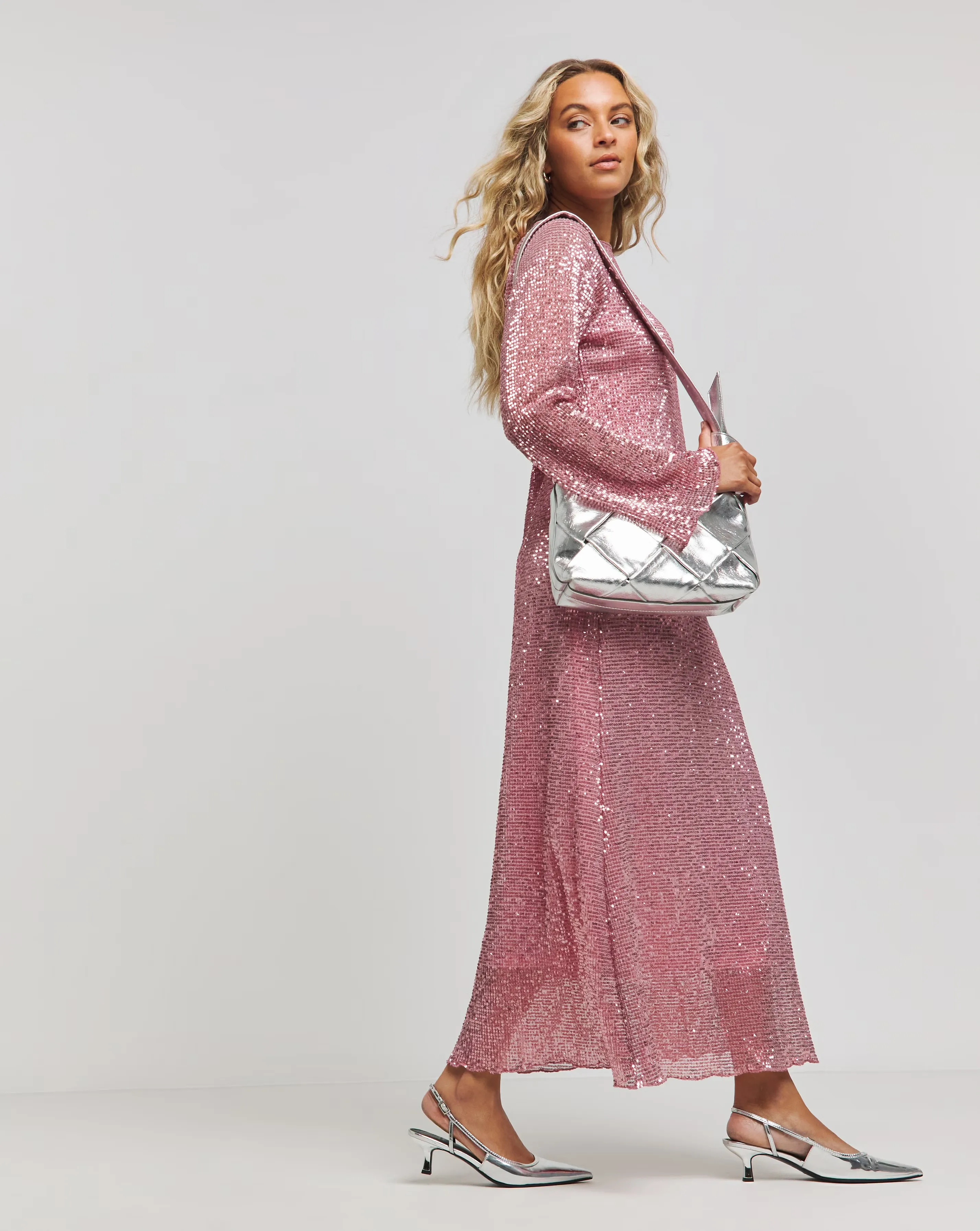 Pink Sequin Midaxi Dress 1 129885-pink-sequin-midaxi-dress-1.webp