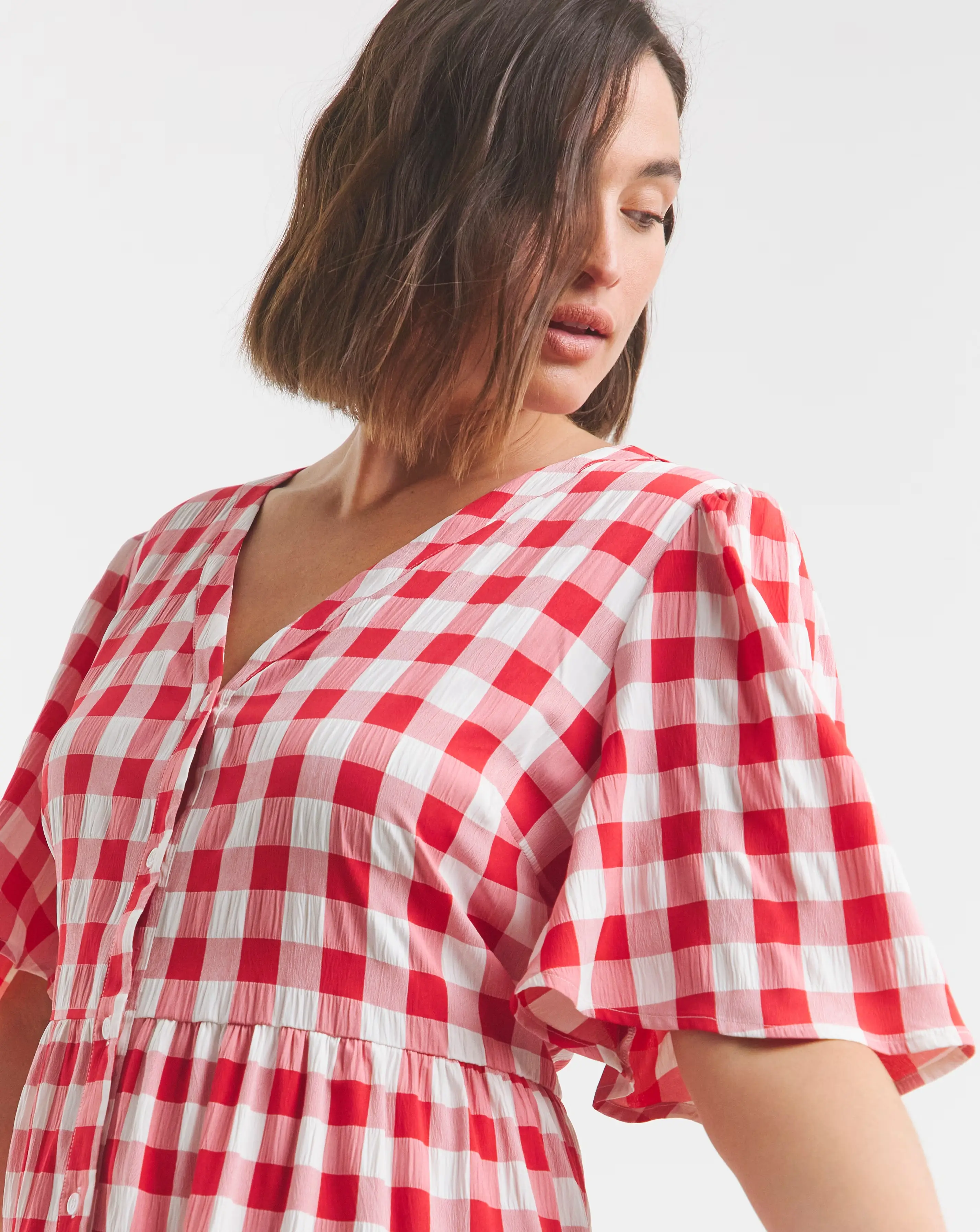 131595-simply-be-red-white-gingham-button-through-midi-dress-1.webp
