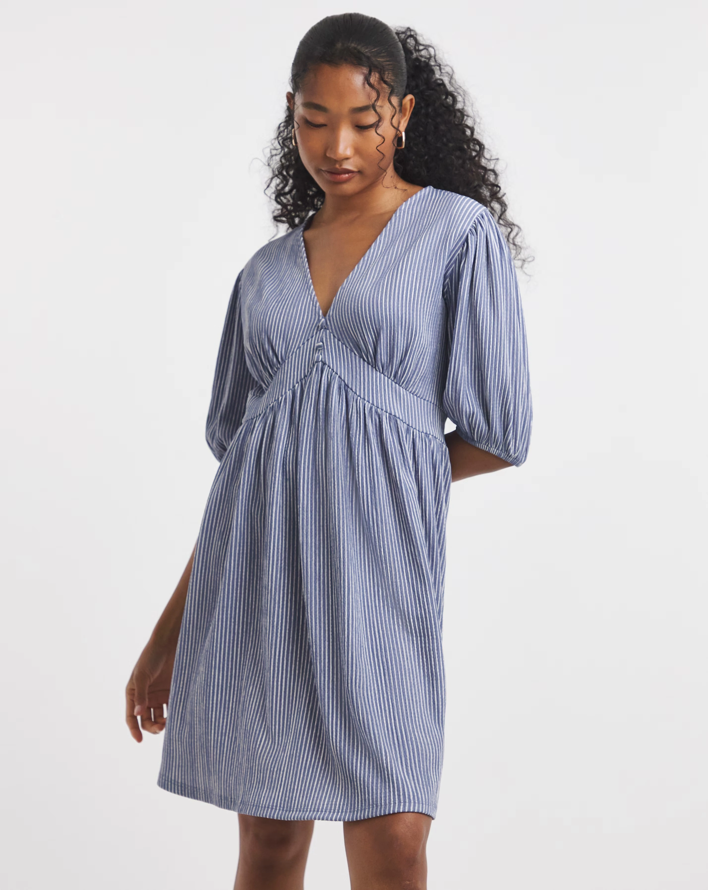 132618-blue-stripe-waffle-waist-detail-skater-dress-1.jpg