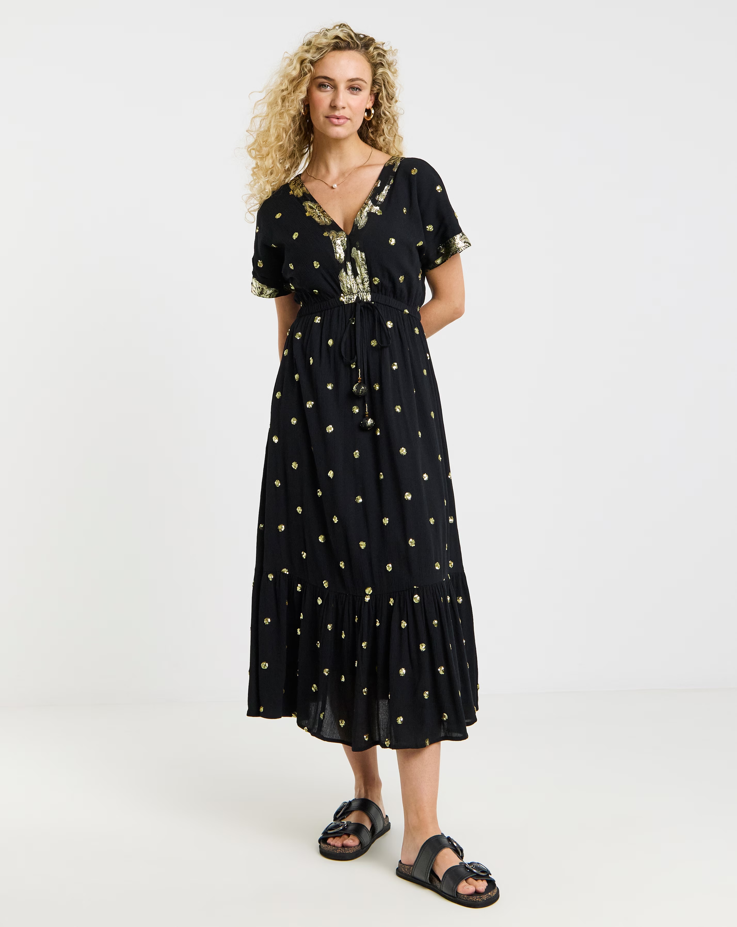 Joe Browns Sofia Sparkle Maxi Dress