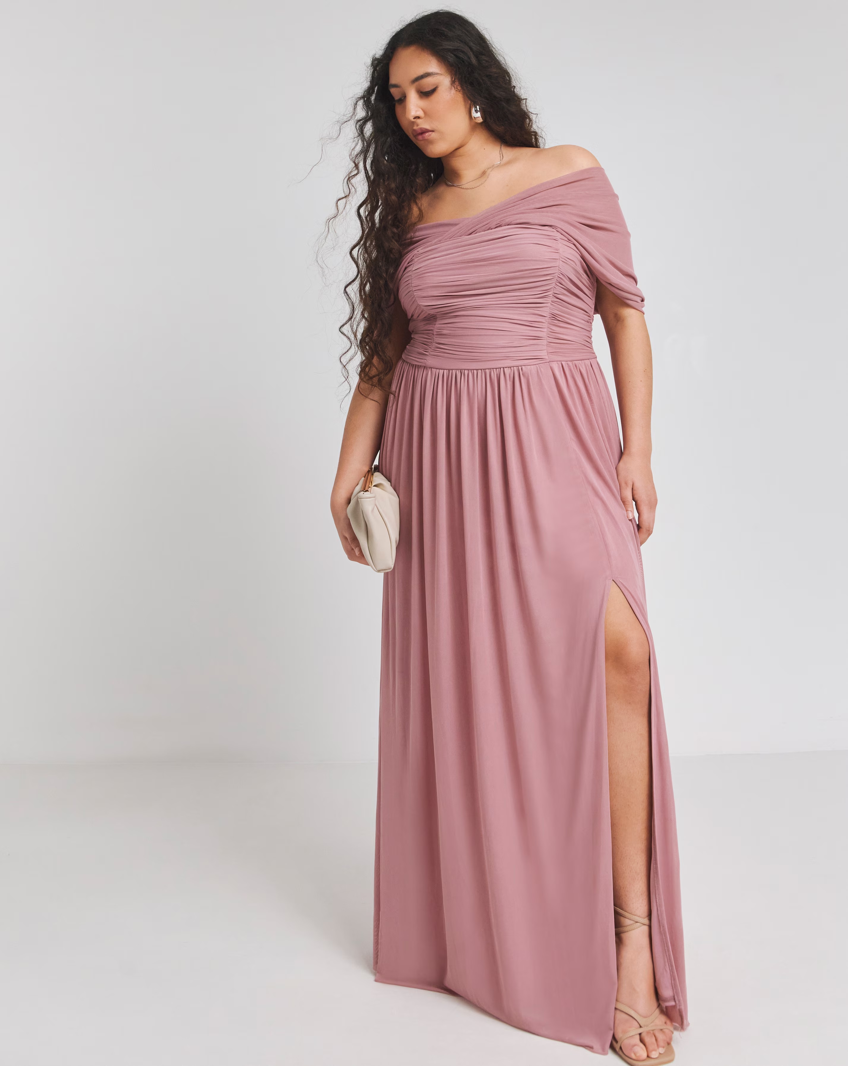 137998-little-mistress-bardot-split-front-maxi-occasion-dress-1.webp