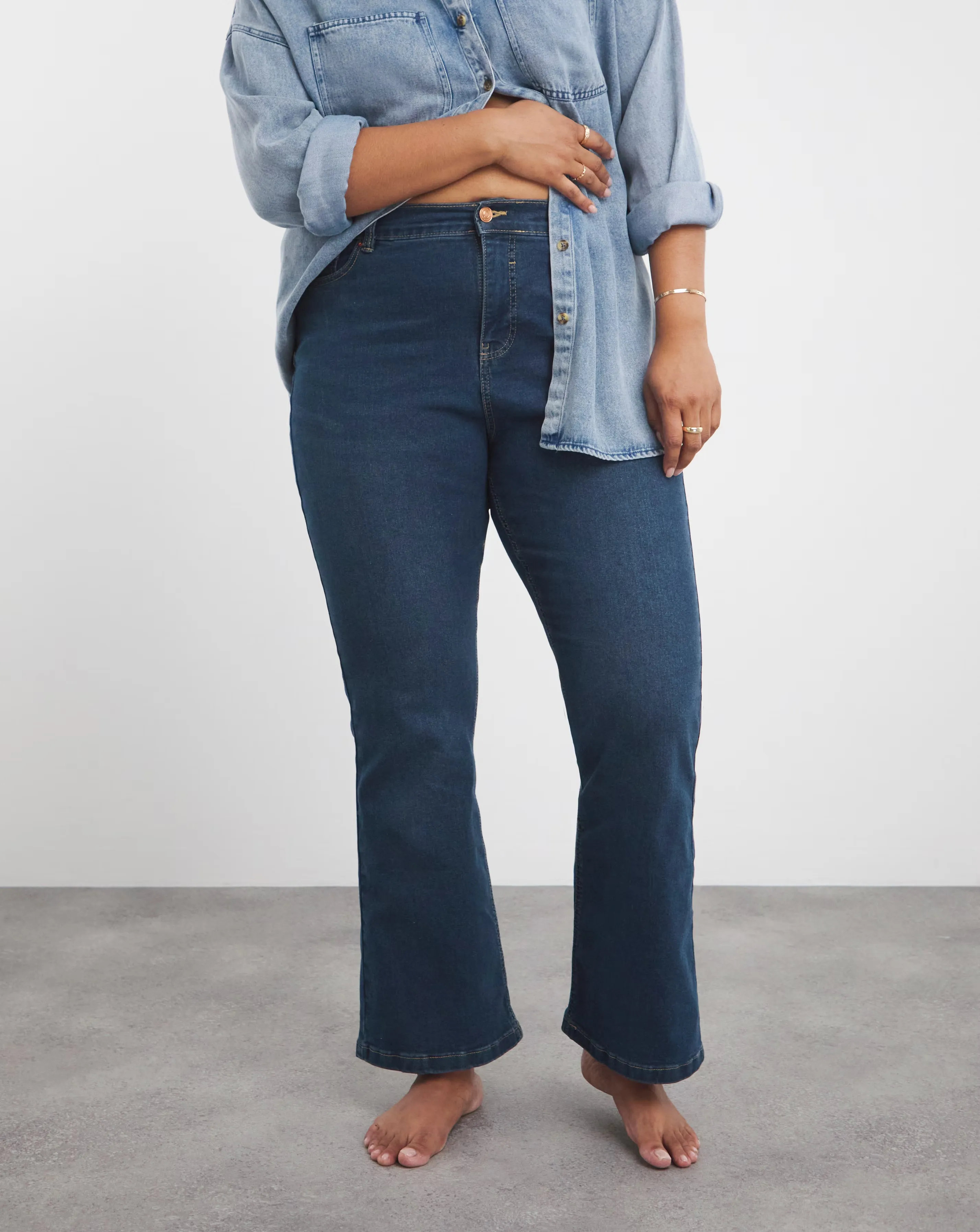 24/7 Authentic Blue Bootcut Jeans 1 138492-24-7-authentic-blue-bootcut-jeans-2.webp