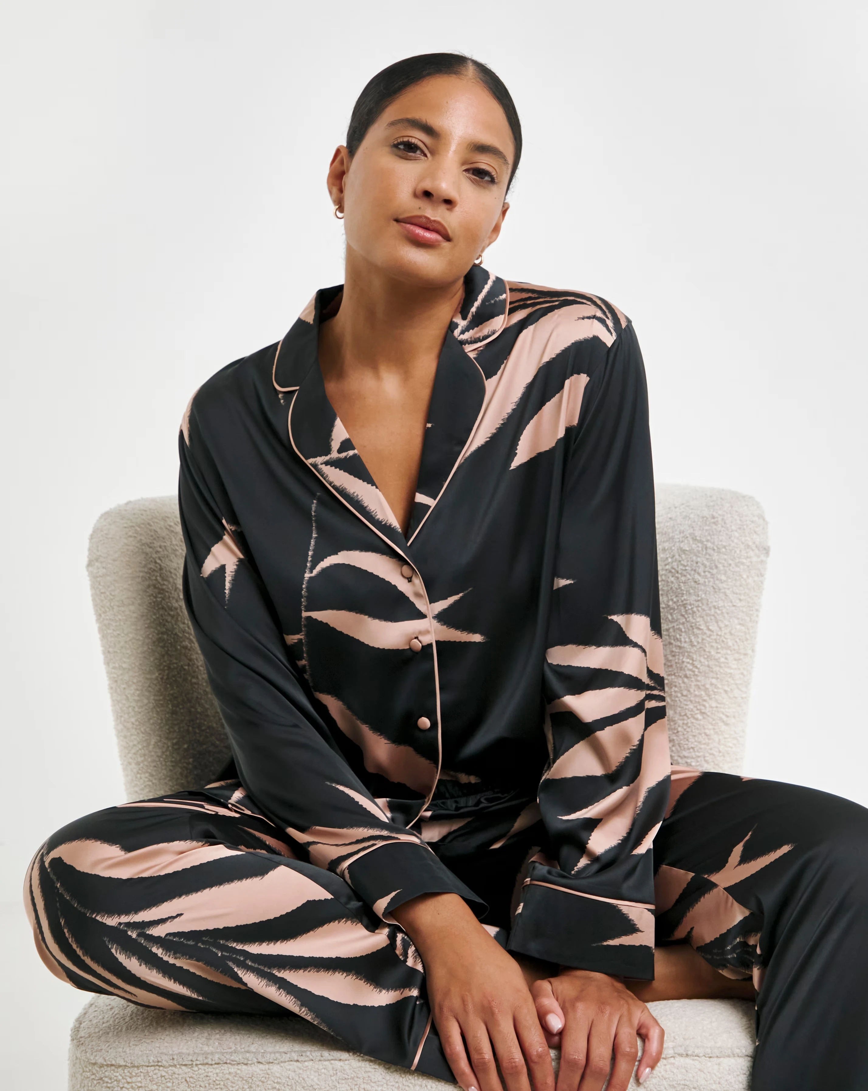 Figleaves Stretch Satin Button Through Pyjama Set 1 141164-figleaves-stretch-satin-button-through-pyjama-set-1.webp
