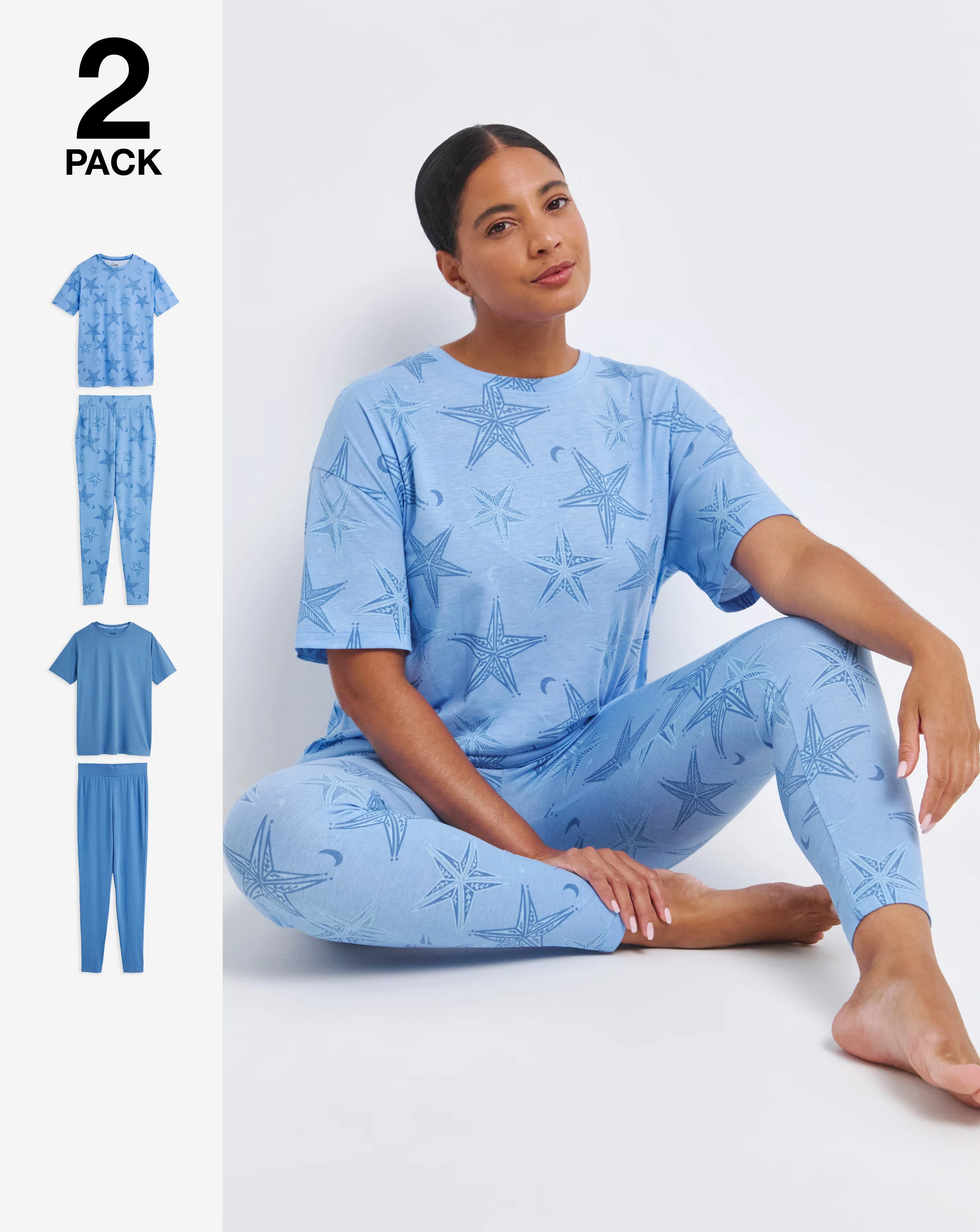 Pretty Secrets Value 2 Pack Pyjama Sets