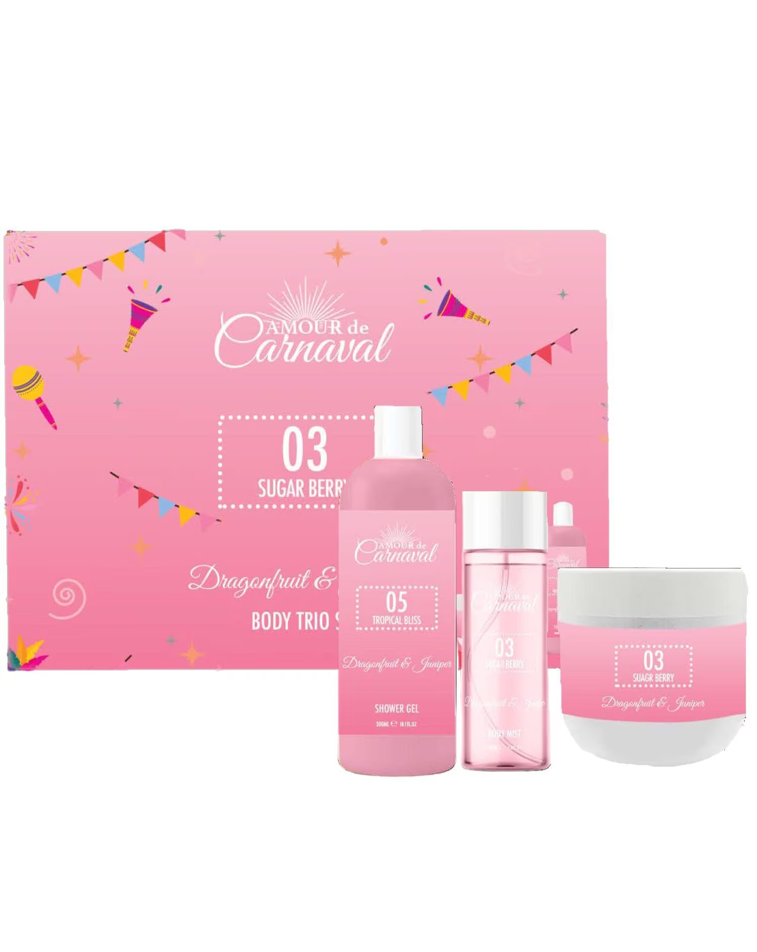 Amour De Carnaval 03 Sugar Berry Dragonfruit & Juniper Body Gift Set 1 148682-amour-de-carnaval-03-sugar-berry-dragonfruit-amp-juniper-body-gift-set-1.jpg