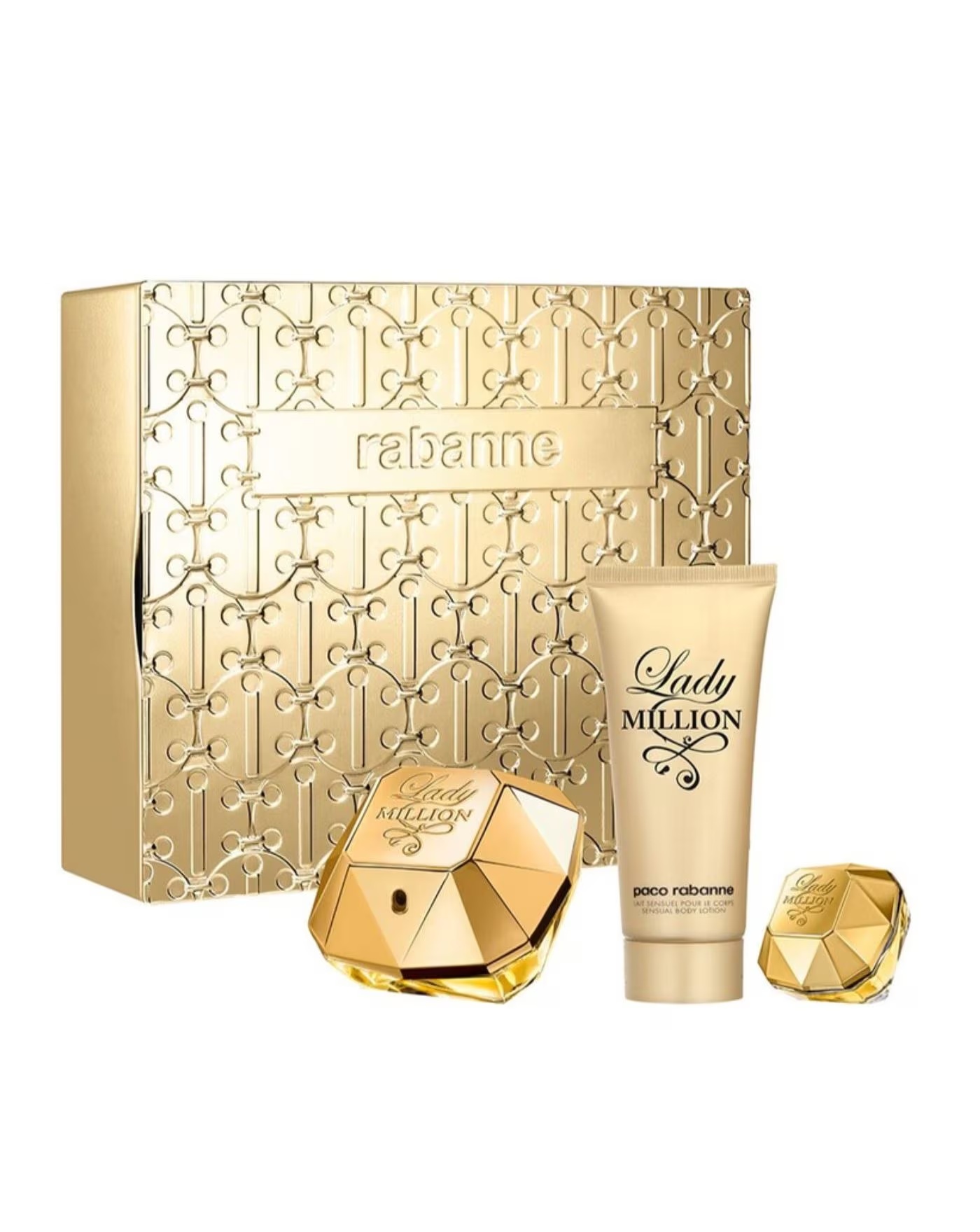 Paco Rabanne Lady Million 80ml & 100ml Body Lotion & 5ml Mini 1 148689-paco-rabanne-lady-million-80ml-amp-100ml-body-lotion-amp-5ml-mini-1.jpg