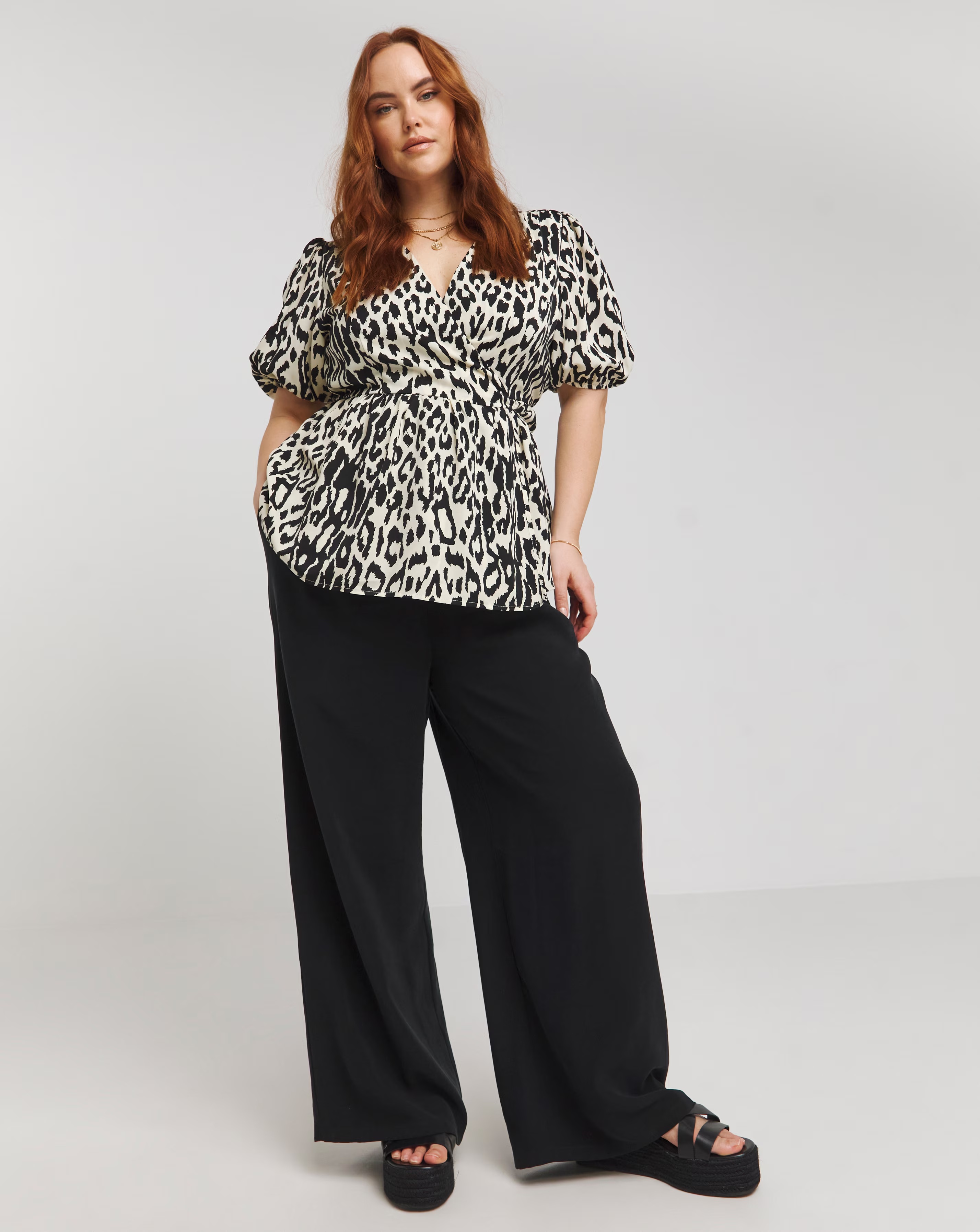 Lovedrobe Animal Print Puff Sleeve Wrap Front Top 1 149178-lovedrobe-animal-print-puff-sleeve-wrap-front-top-1.jpg