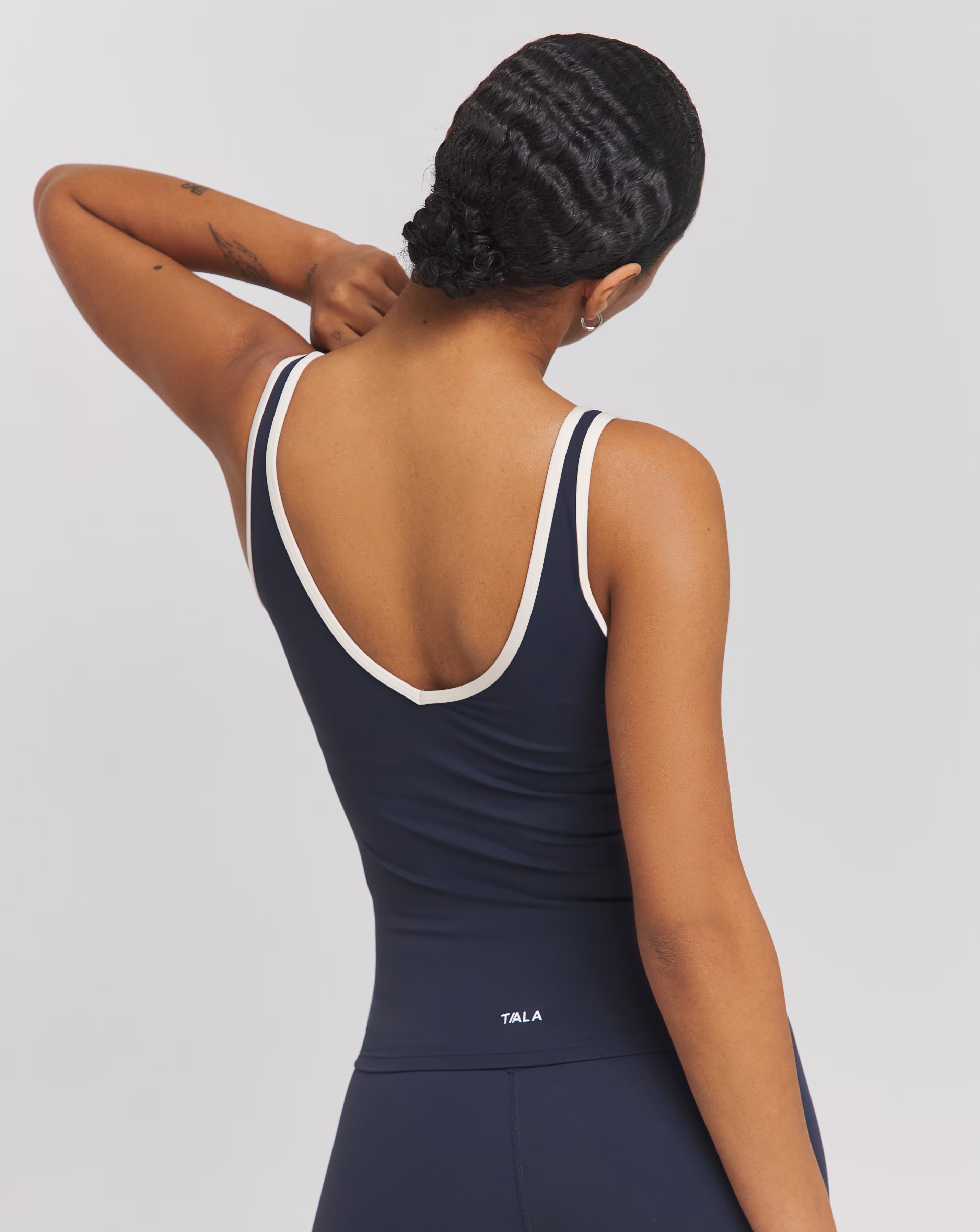 TALA DayFlex Built-In Support Plunge Neck Vest
