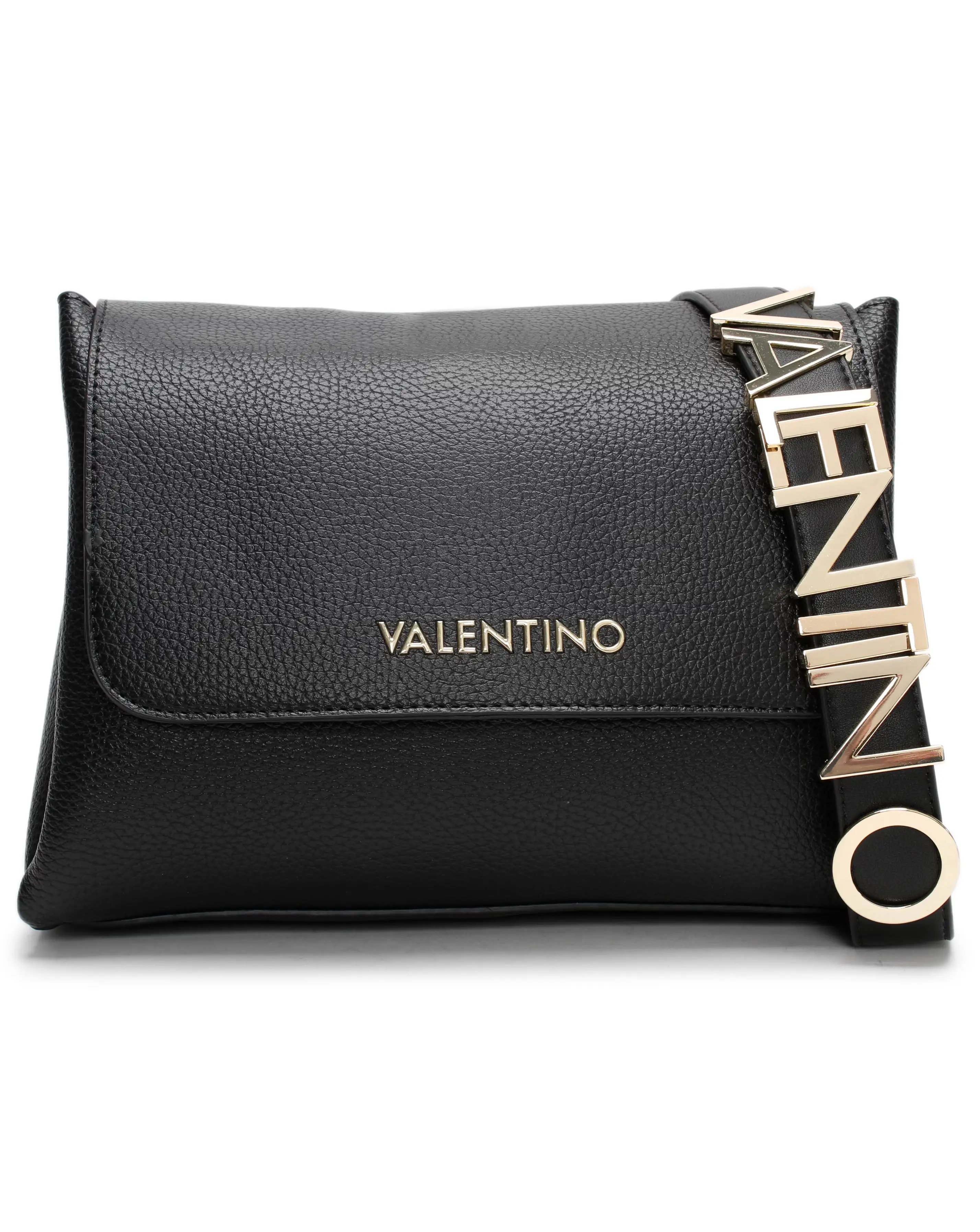Valentino Bags Alexia Logo Strap Satchel Bag