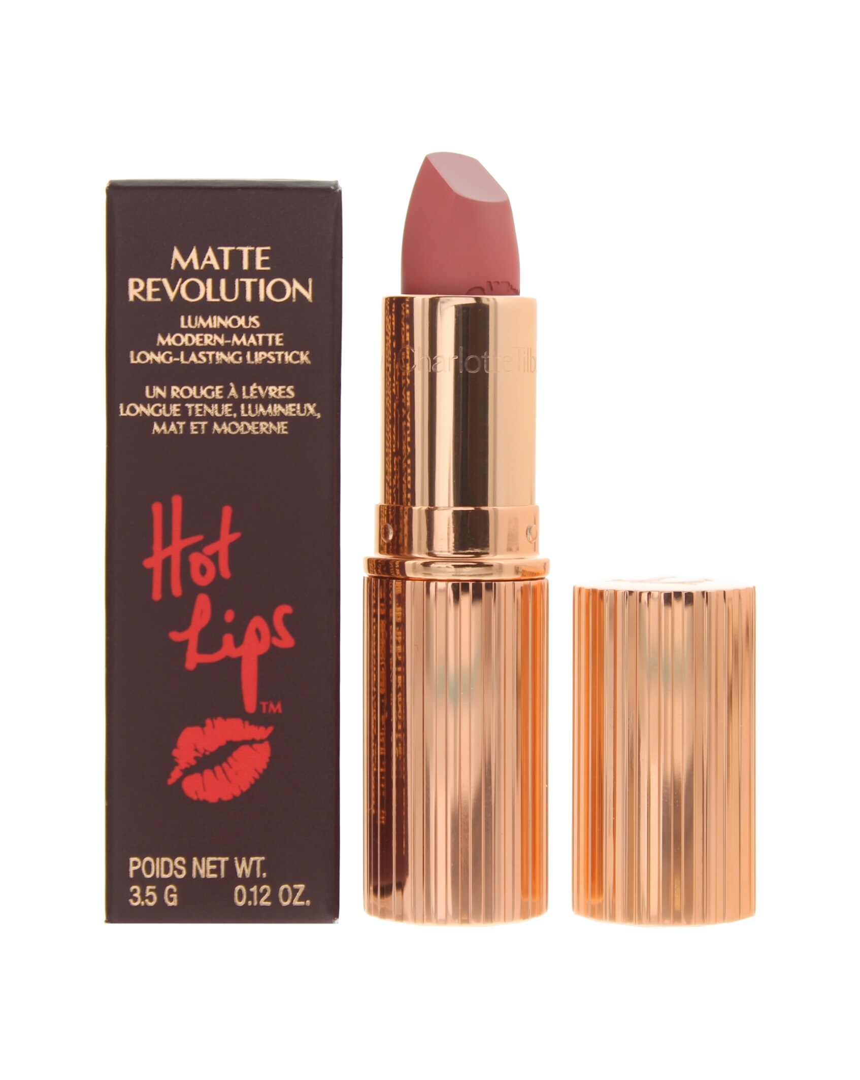 Charlotte Tilbury Matte Revolution Hot Lips Kidman's Kiss Lipstick 3.5g