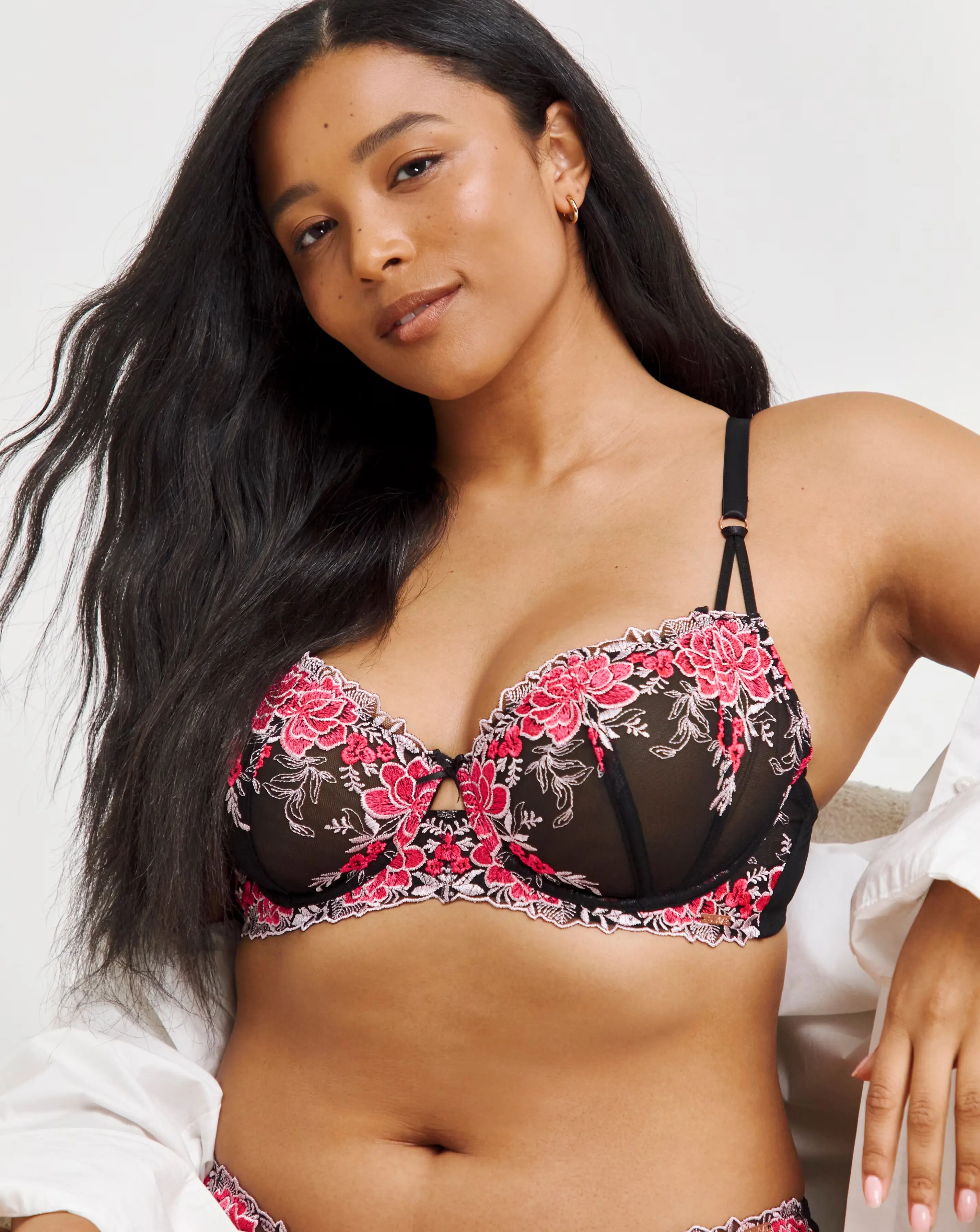 Figleaves Curve Floral Balcony Bra B-F - Neon 1 151301-figleaves-curve-floral-balcony-bra-b-f-neon-1.webp