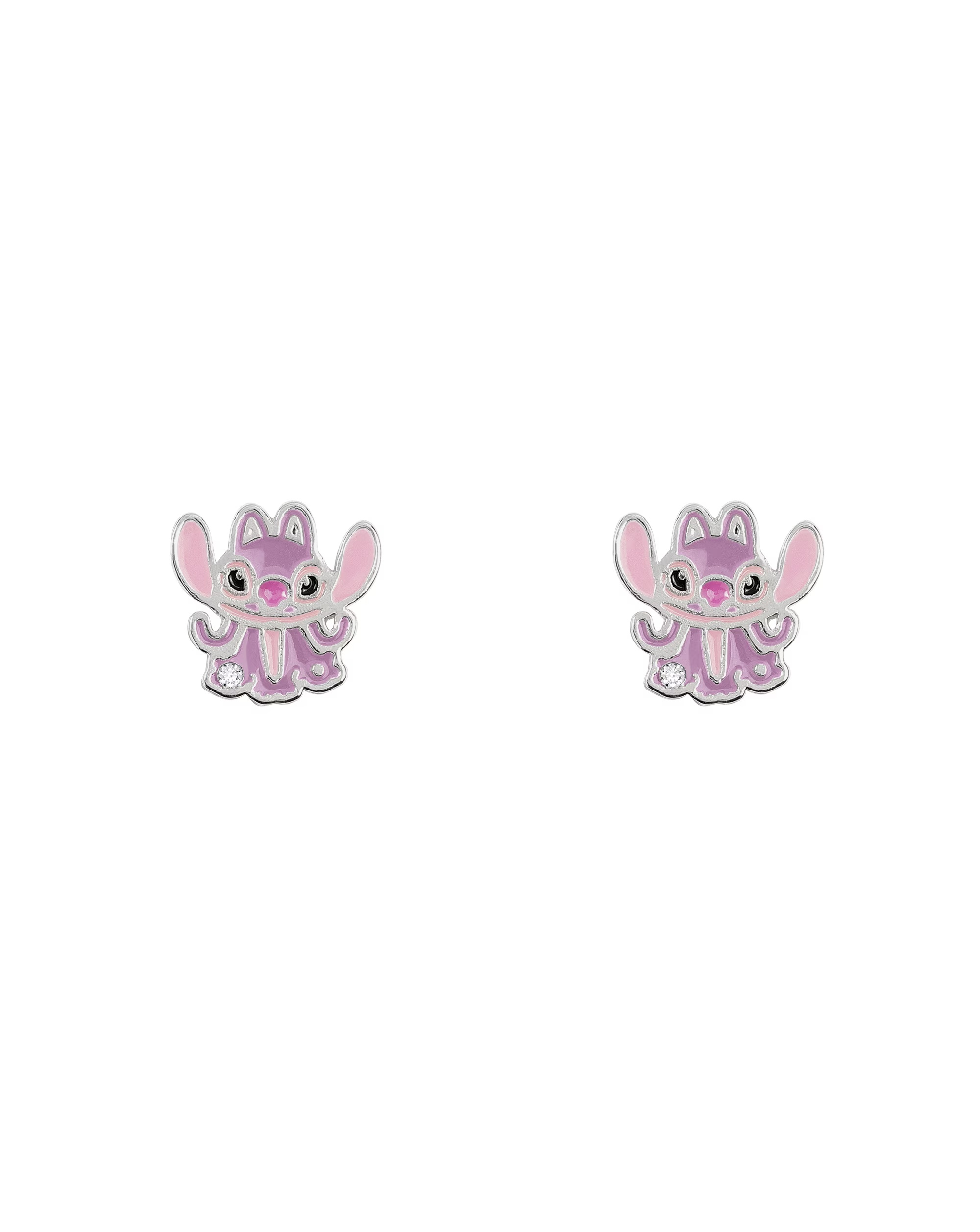 Angel Silver Plated Earrings