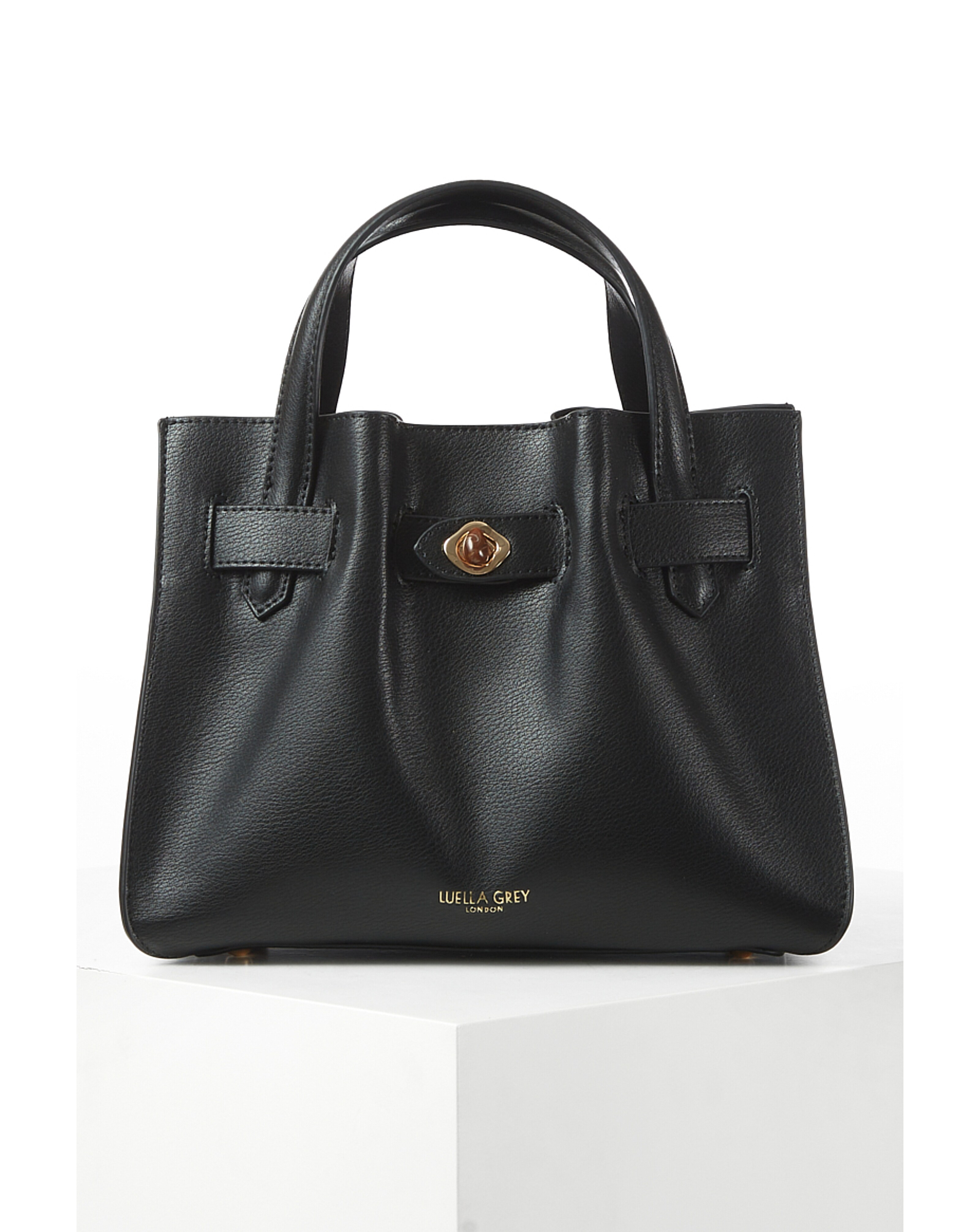 Luella Grey Bonnie Black Crossbody Tote