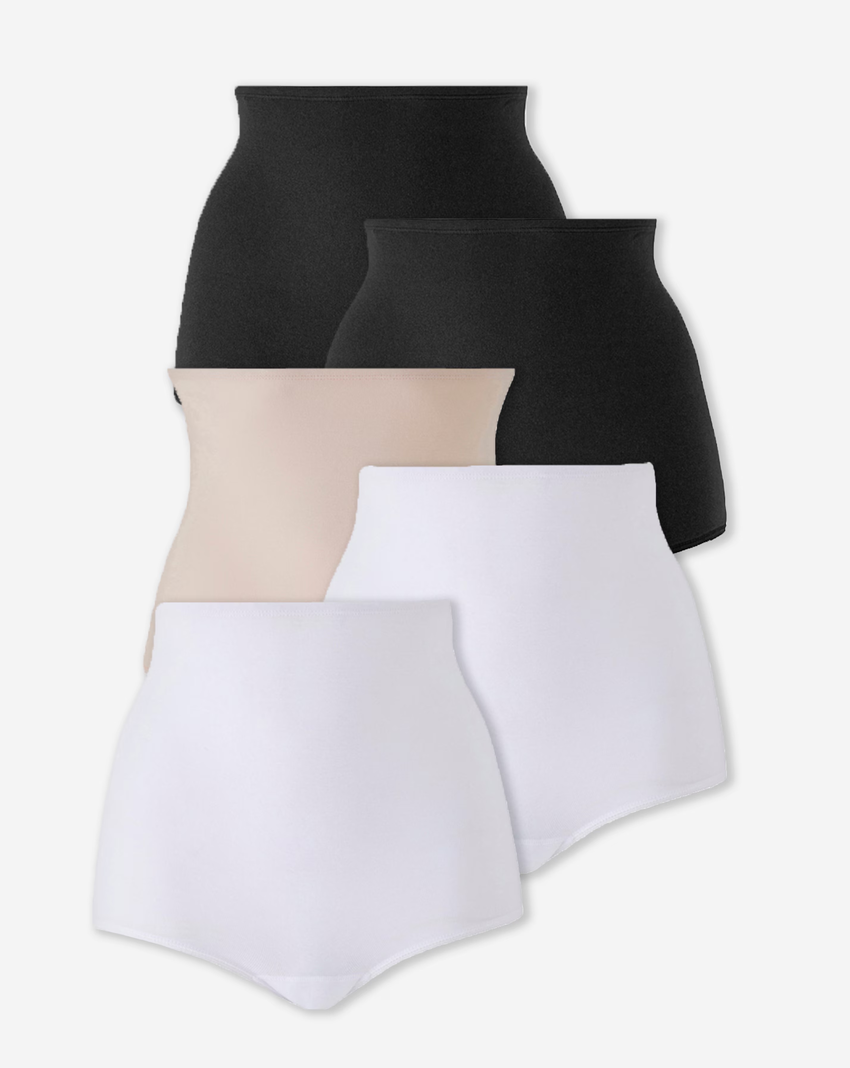 154319-pretty-secrets-5-pack-cotton-comfort-shorts-black-white-blush-1.webp
