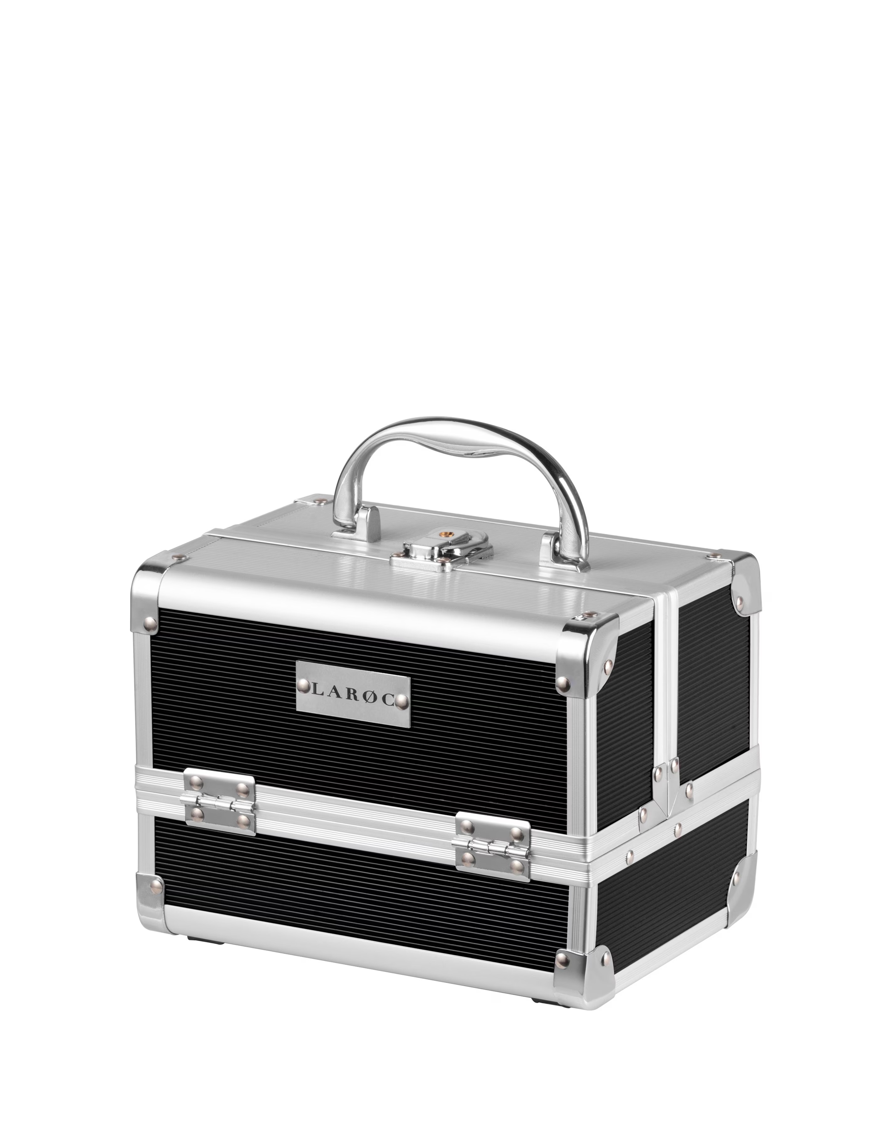 LaRoc Small Aluminium Makeup Case - Black 1 154616-laroc-small-aluminium-makeup-case-black-1.jpg
