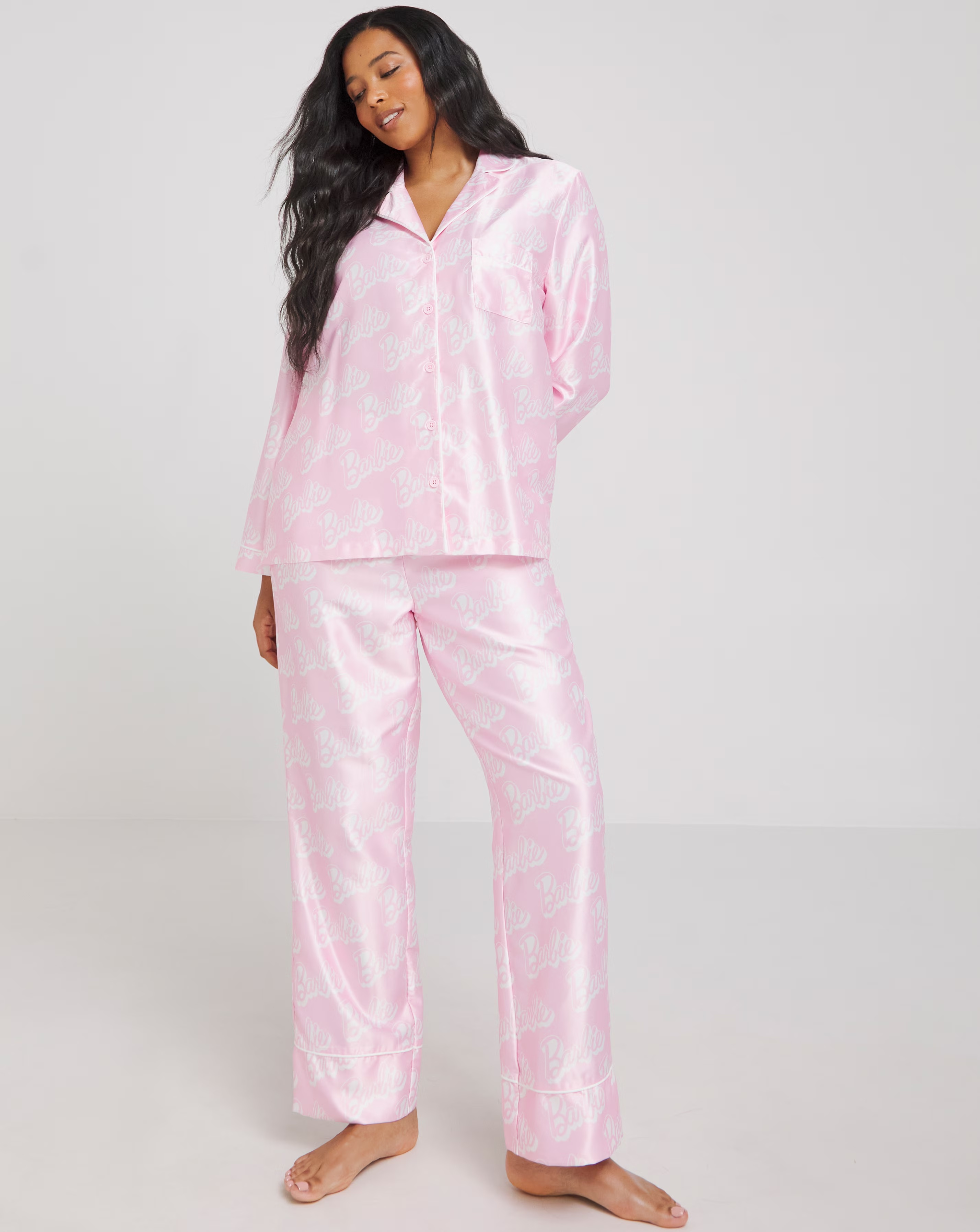 Barbie Satin Pyjama Set