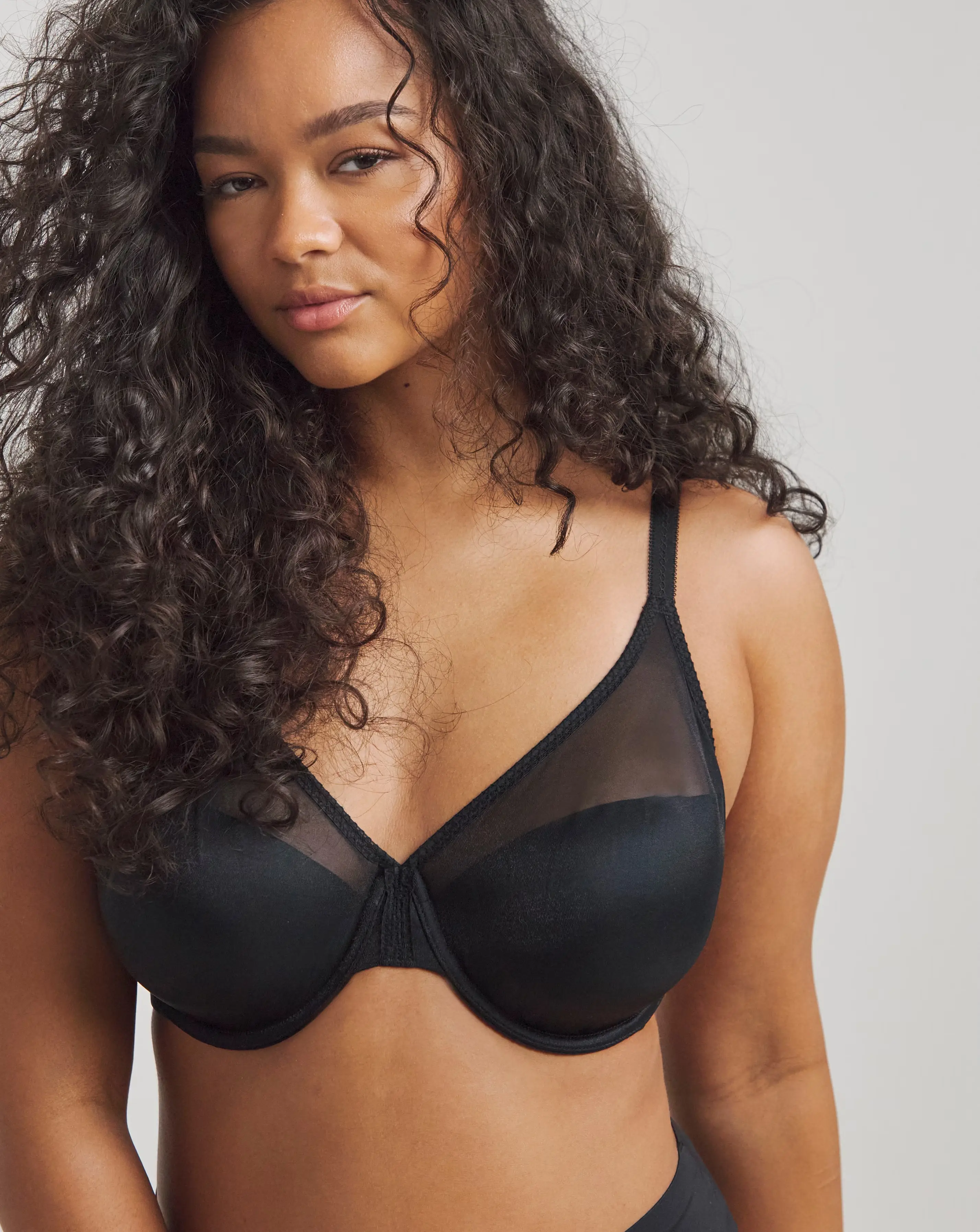 Gossard Glossies High Apex Bra Black