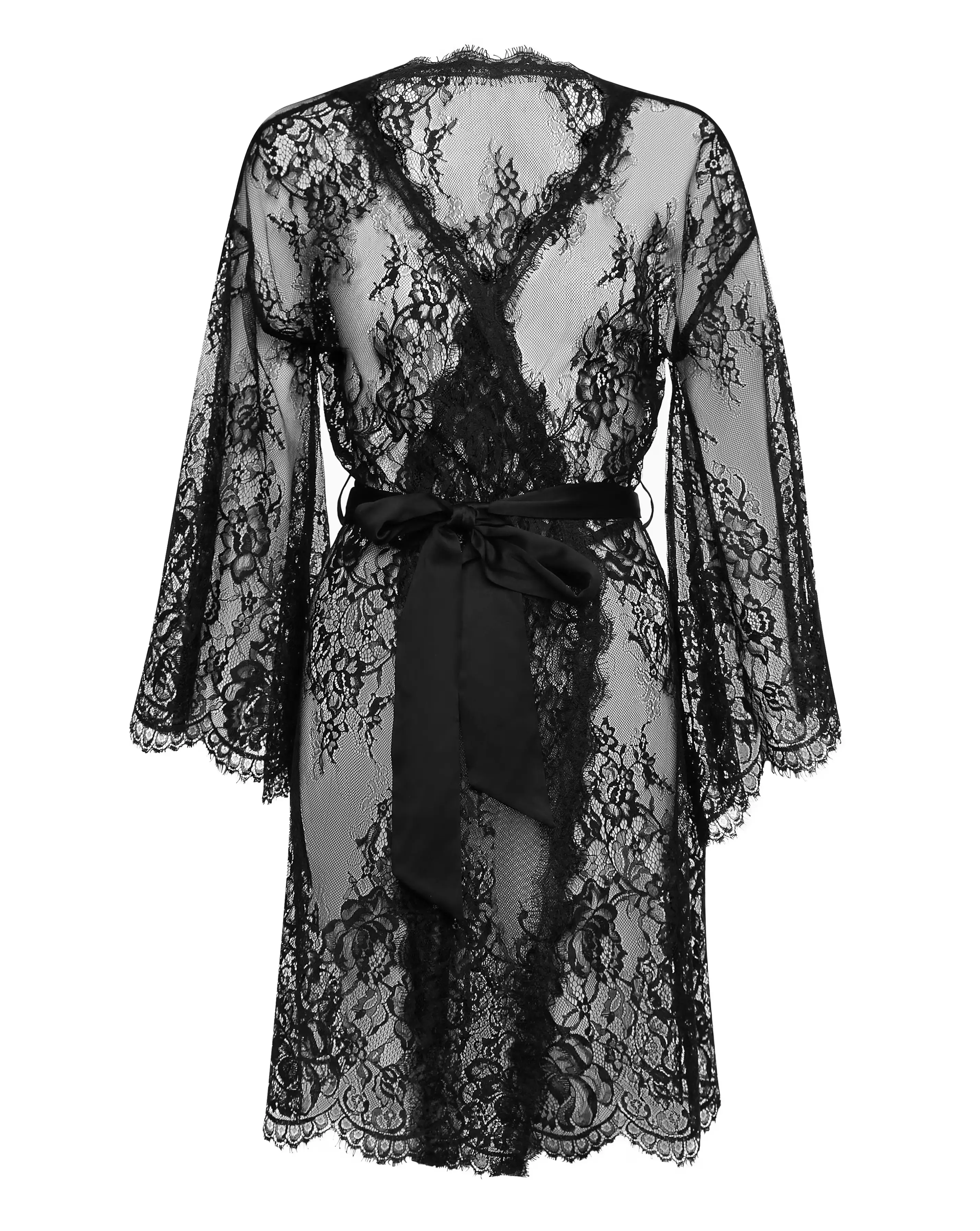 Figleaves Gigi Galloon Lace Robe - Black 1 157527-figleaves-gigi-galloon-lace-robe-black-1.webp