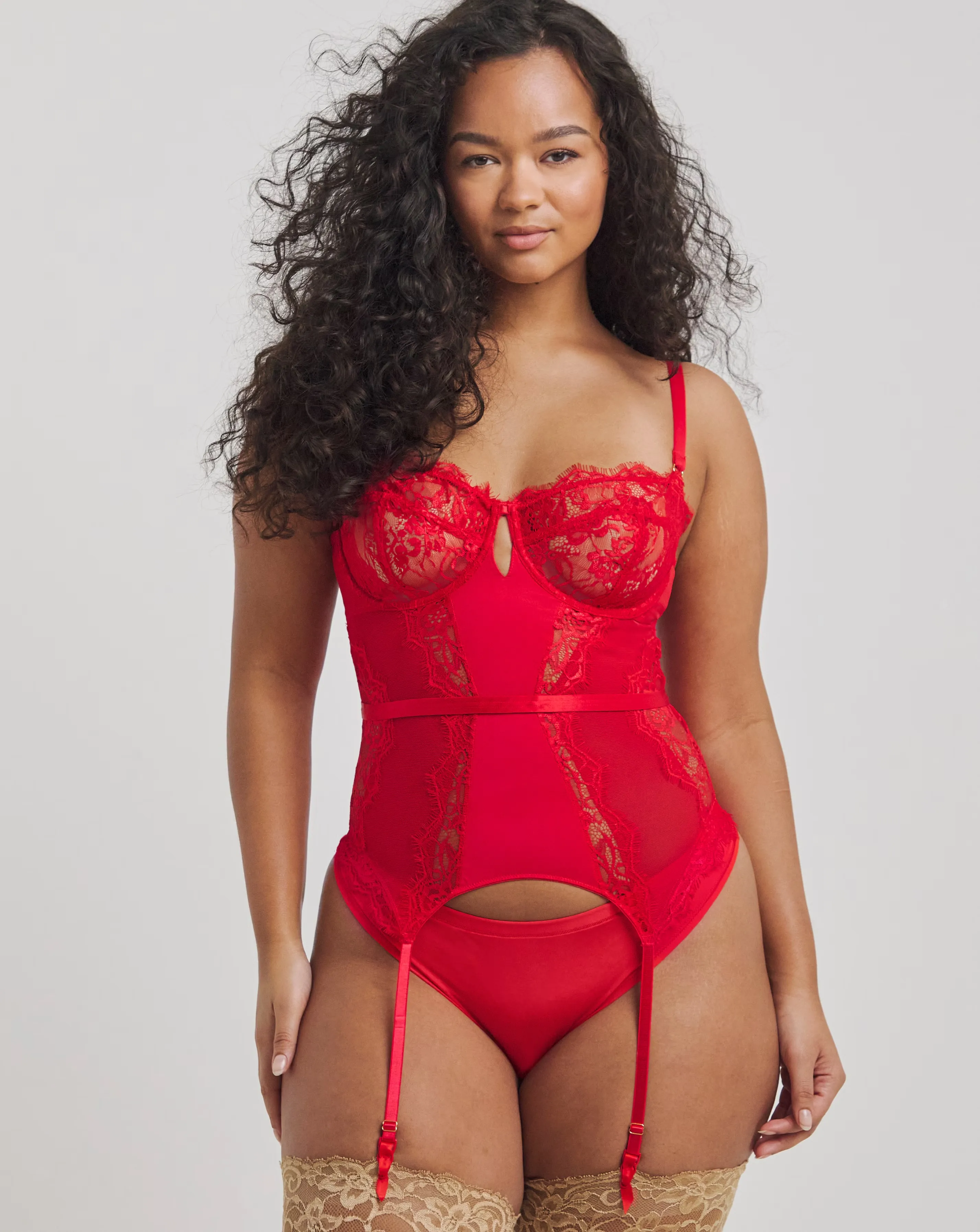Figleaves Pulse Underwired Balcony Basque - Red 1 157871-figleaves-pulse-underwired-balcony-basque-red-1.webp