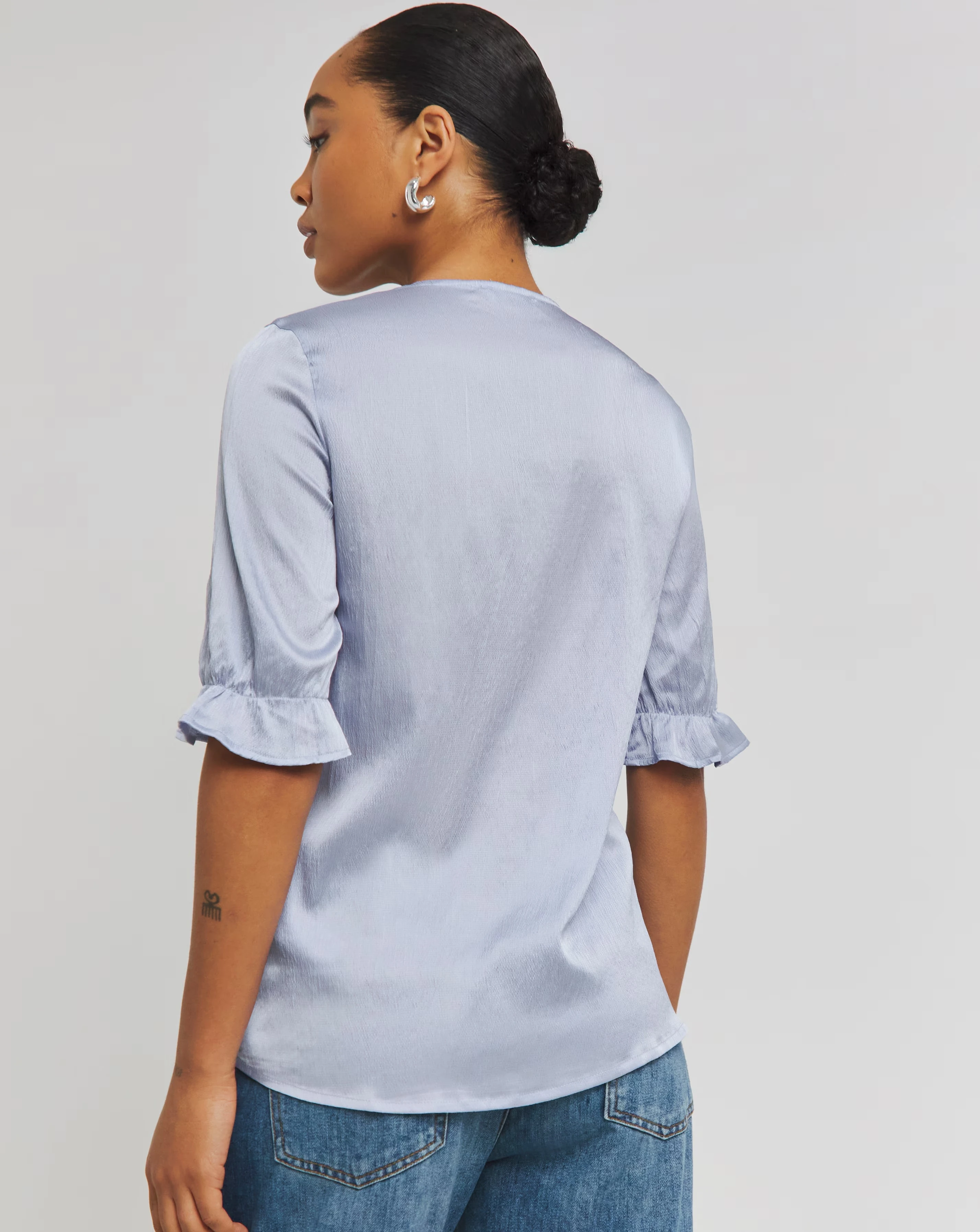 1656-blue-button-through-short-sleeve-satin-blouse-1.webp