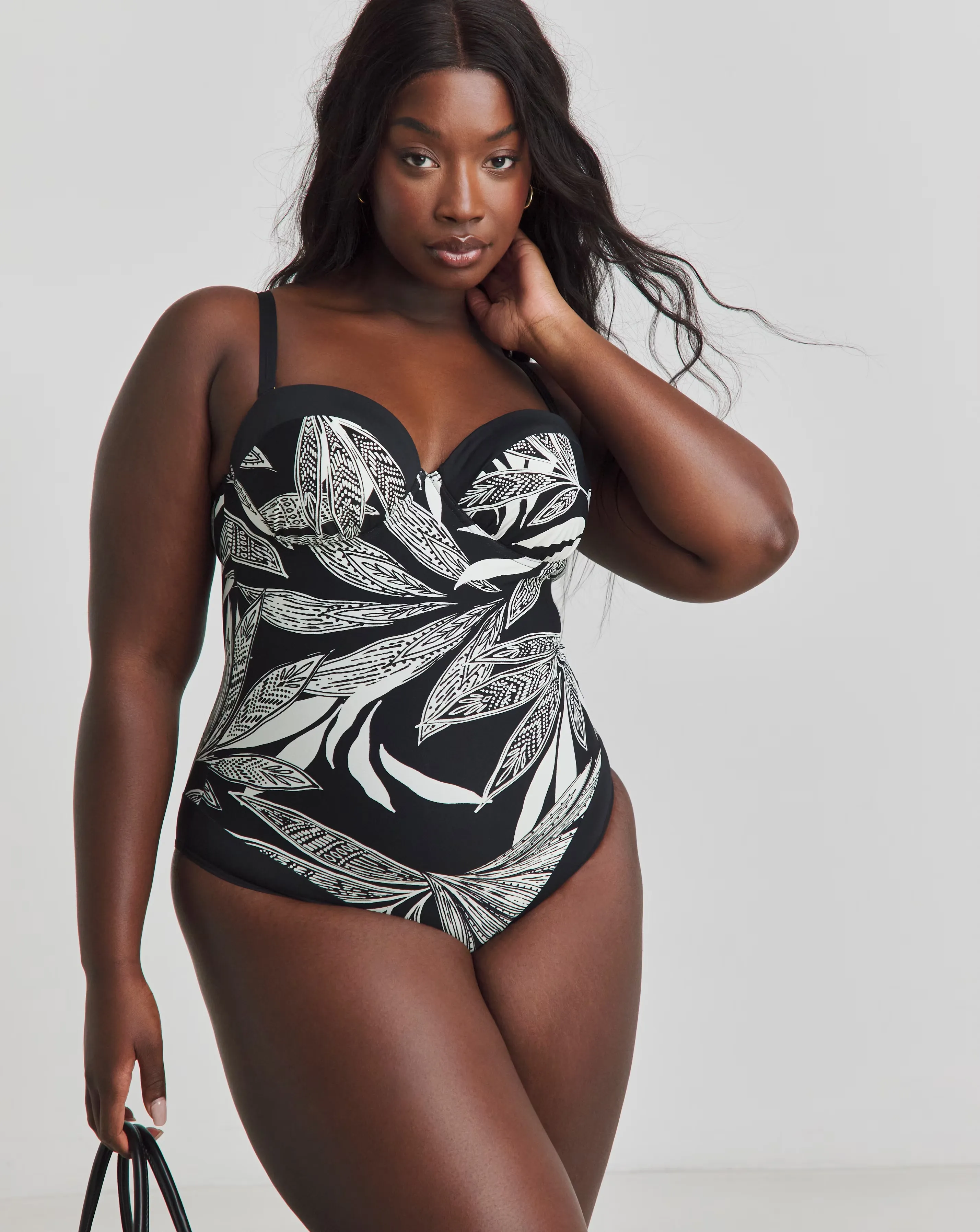 MAGISCULPT Bandeau Tummy Control Swimsuit