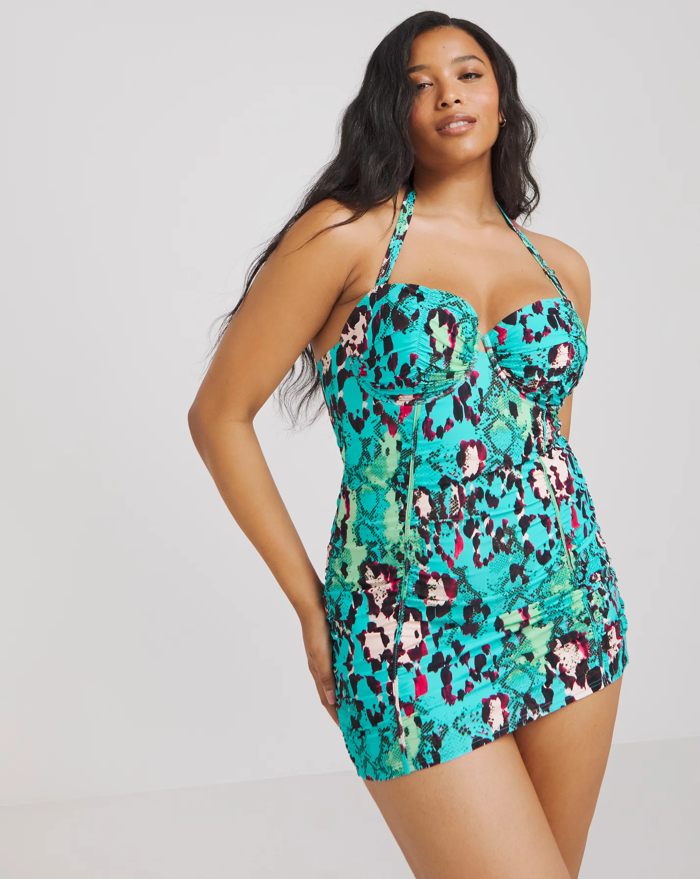 166267-magisculpt-sculpt-ruched-bandeau-tummy-control-swimdress-1.webp