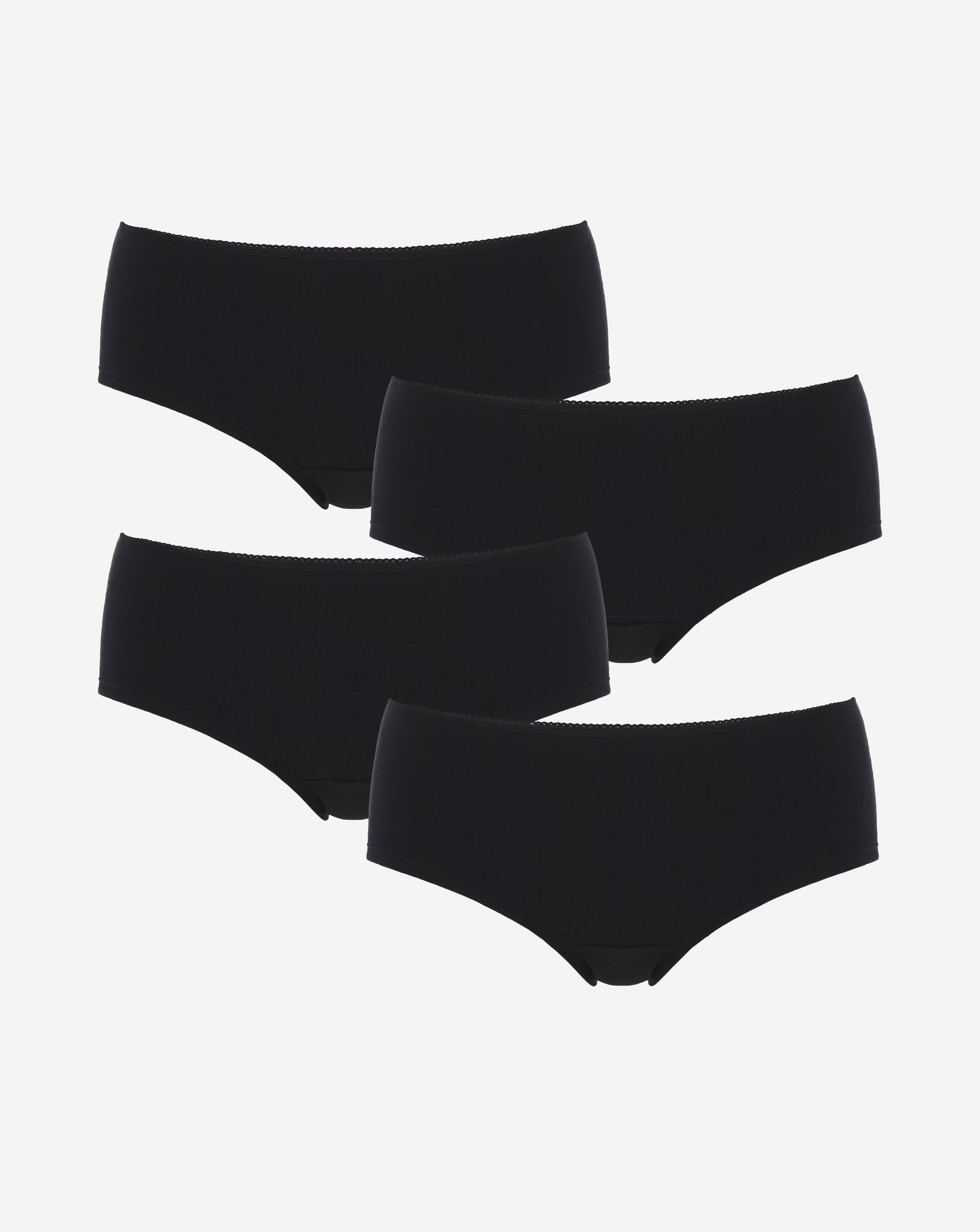 Pretty Secrets (4 Pack) Value Cotton Shorts Black 1 169118-pretty-secrets-4-pack-value-cotton-shorts-black-1.jpg