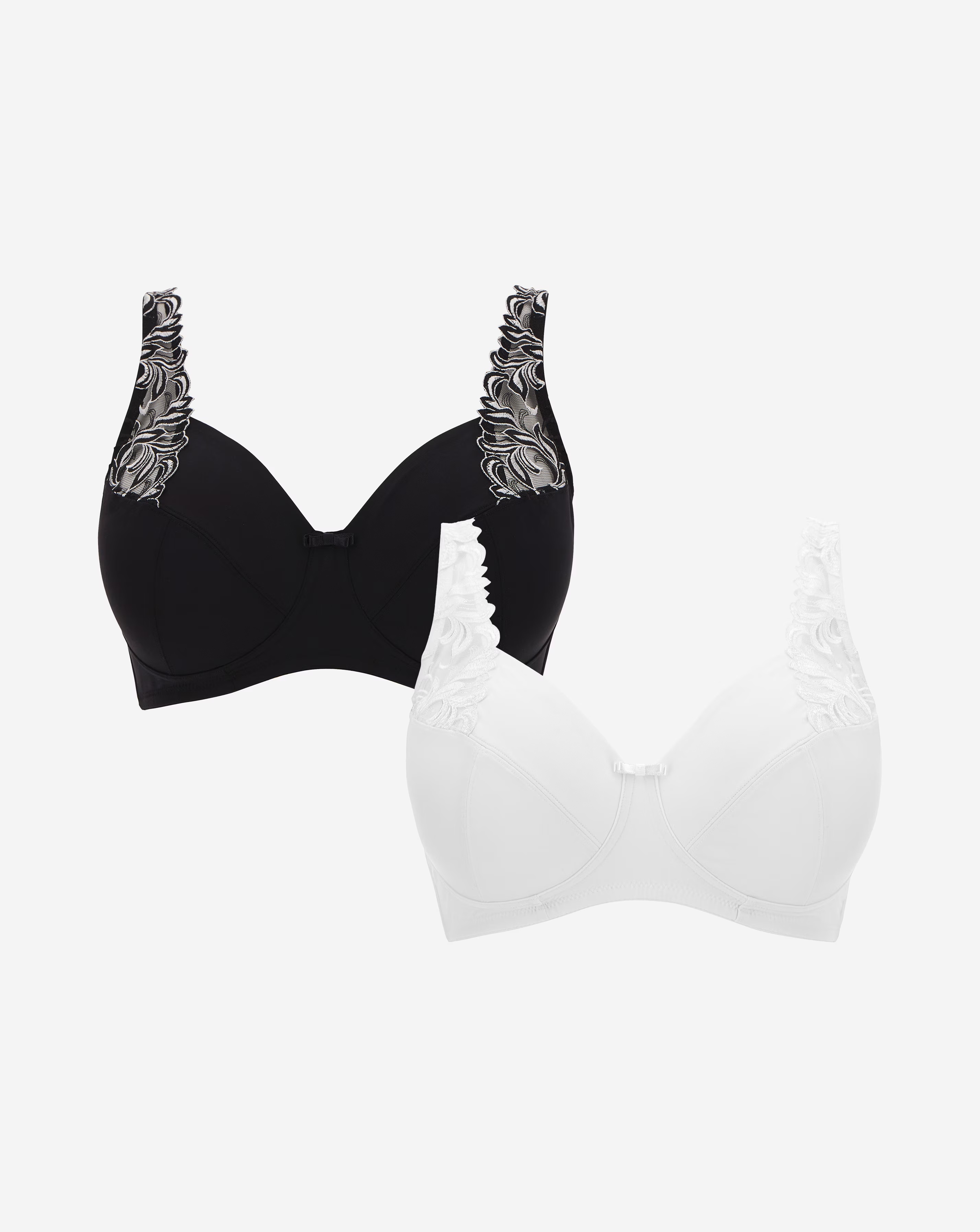 169232-pretty-secrets-2-pack-flora-embroidered-full-cup-non-wired-black-white-bras-1.webp